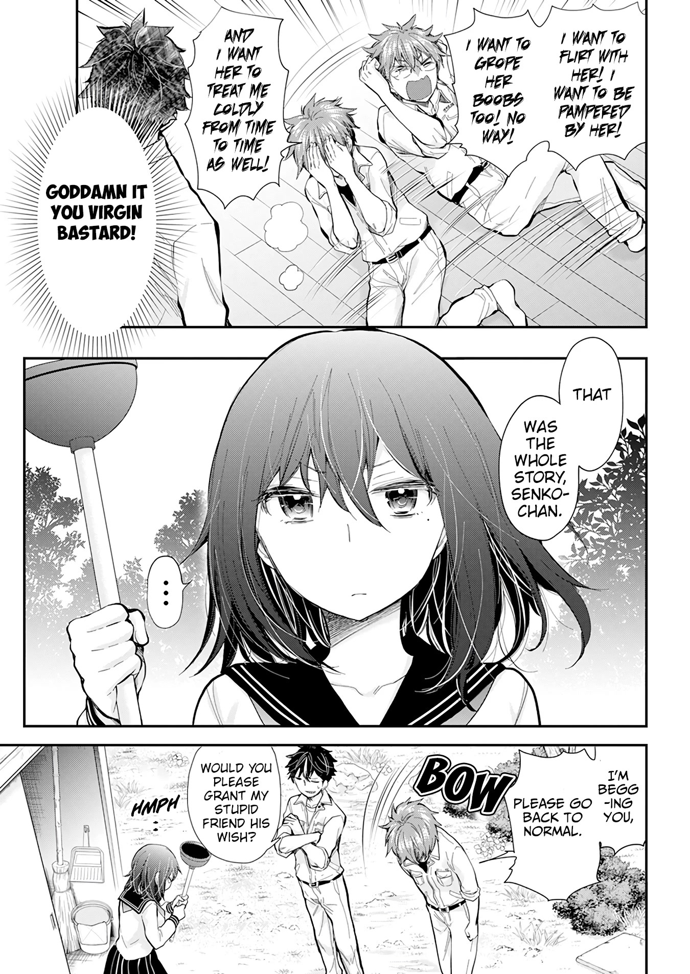 Henjo - Hen na Joshi Kousei Amaguri Senko chapter 108 page 17