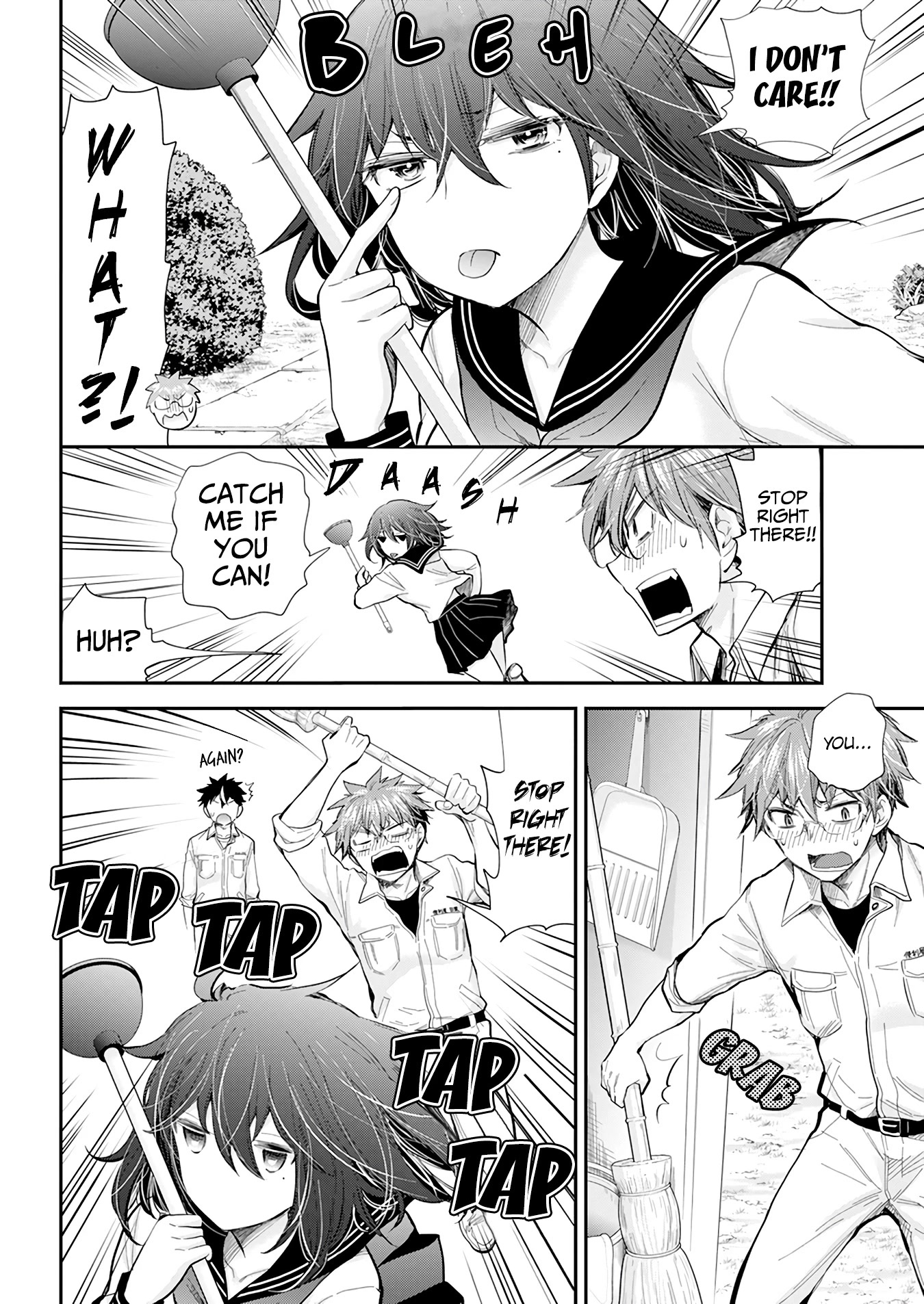 Henjo - Hen na Joshi Kousei Amaguri Senko chapter 108 page 18