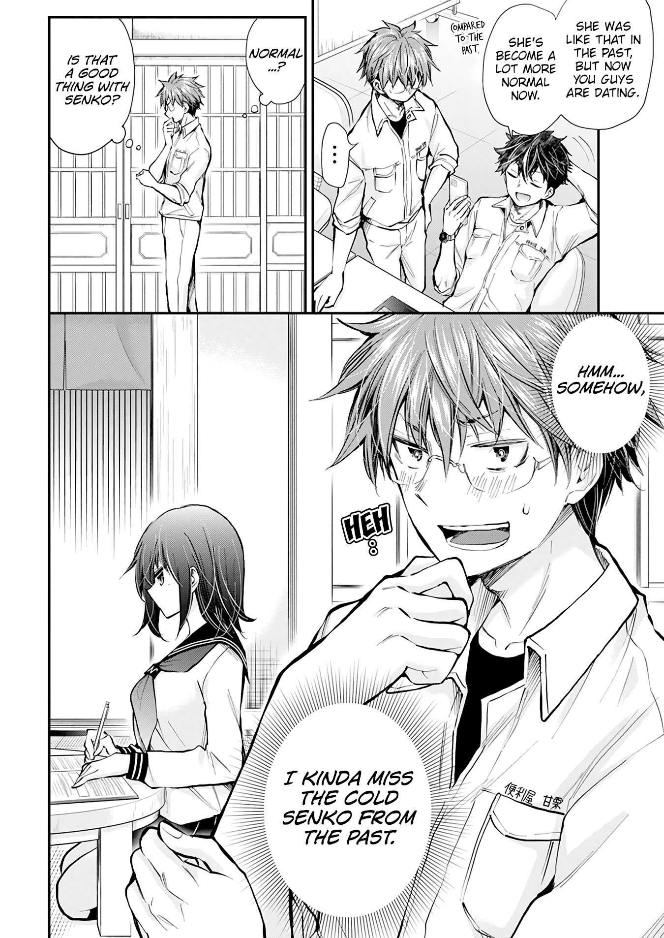 Henjo - Hen na Joshi Kousei Amaguri Senko chapter 108 page 4