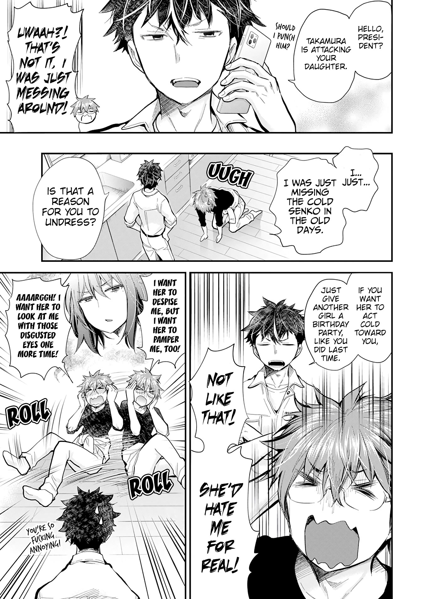 Henjo - Hen na Joshi Kousei Amaguri Senko chapter 108 page 9