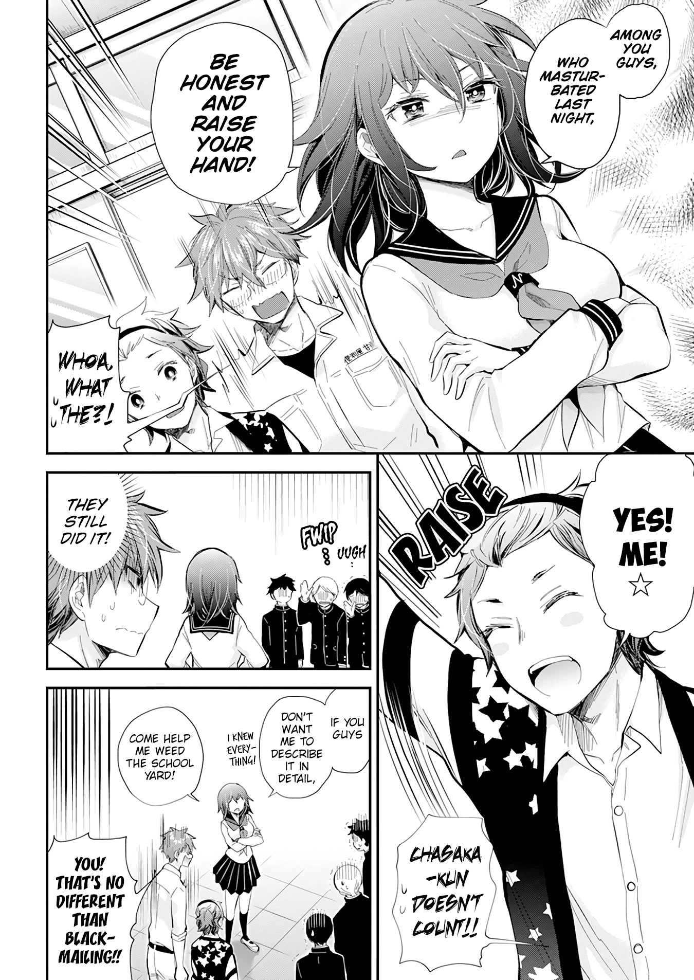 Henjo - Hen na Joshi Kousei Amaguri Senko chapter 114 page 12