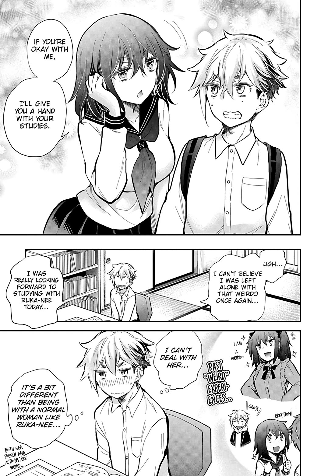 Henjo - Hen na Joshi Kousei Amaguri Senko chapter 115 page 4