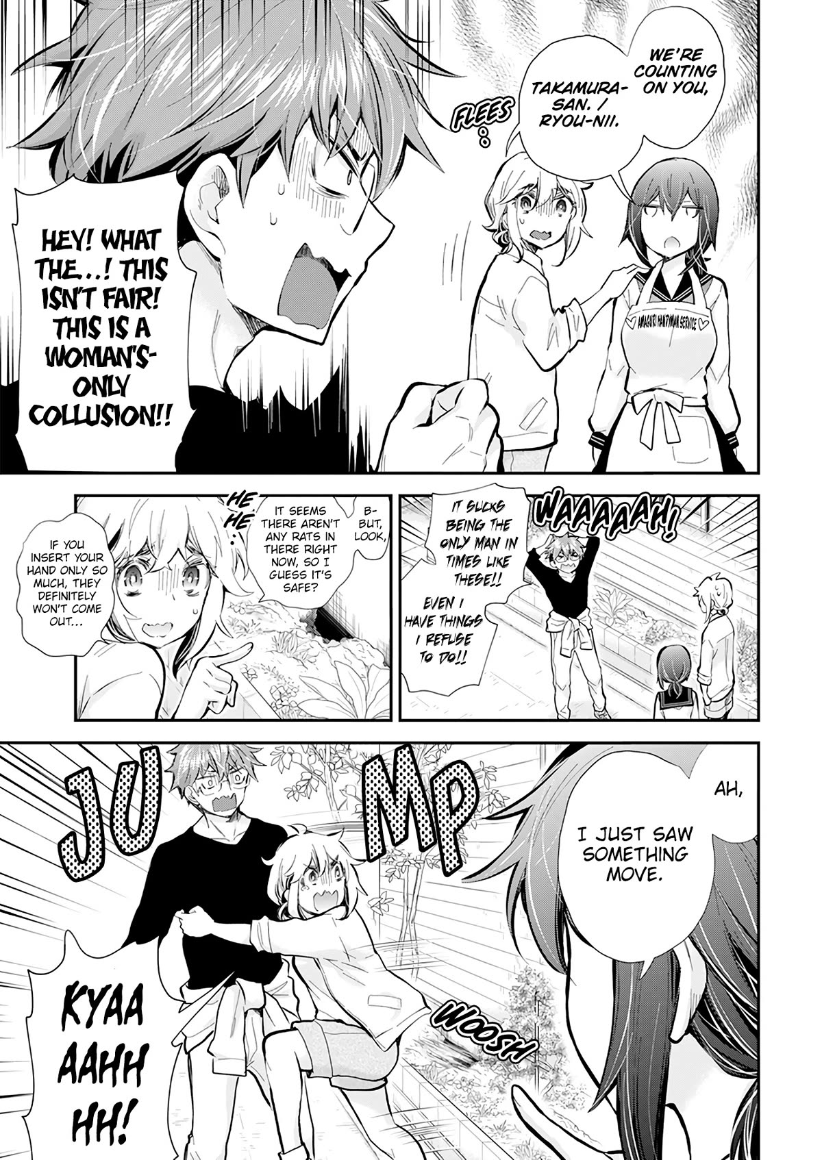 Henjo - Hen na Joshi Kousei Amaguri Senko chapter 116 page 12