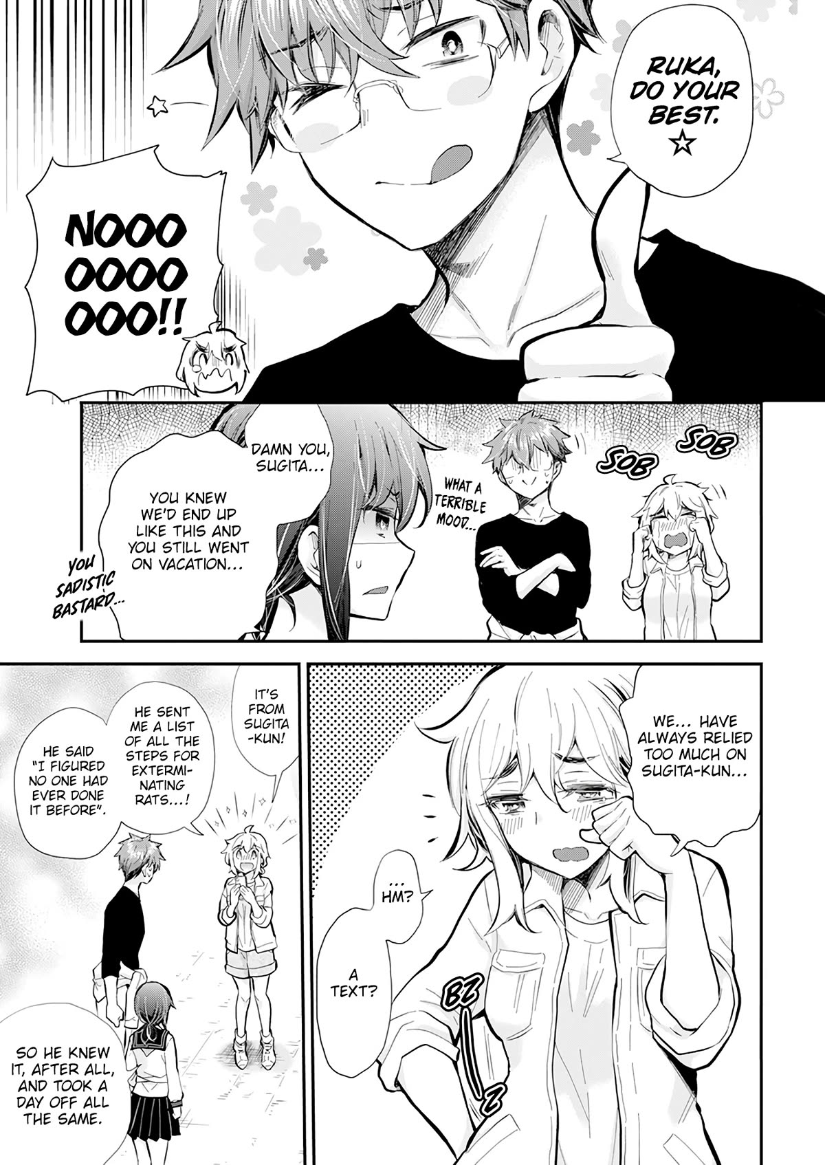 Henjo - Hen na Joshi Kousei Amaguri Senko chapter 116 page 14