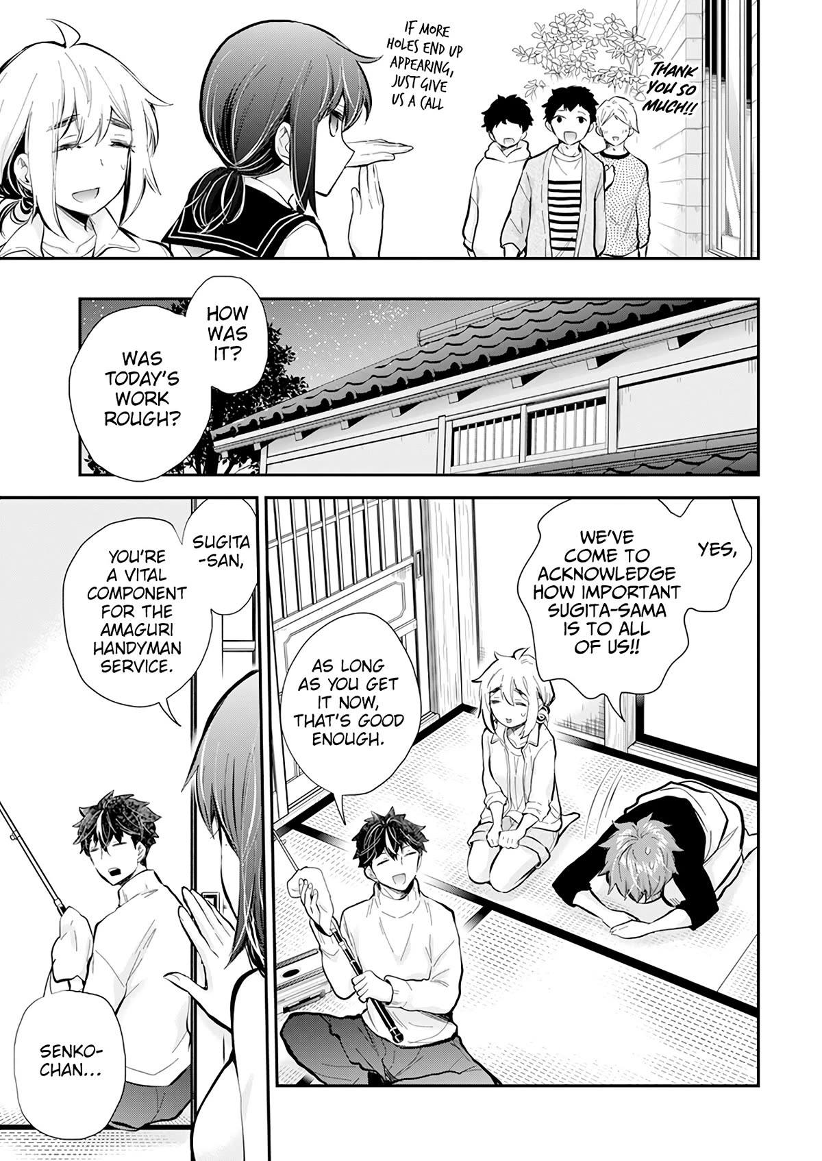 Henjo - Hen na Joshi Kousei Amaguri Senko chapter 116 page 18