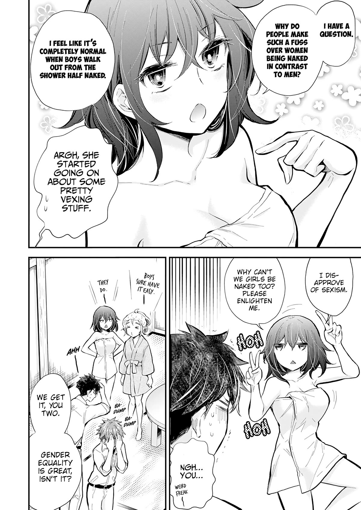 Henjo - Hen na Joshi Kousei Amaguri Senko chapter 116 page 3