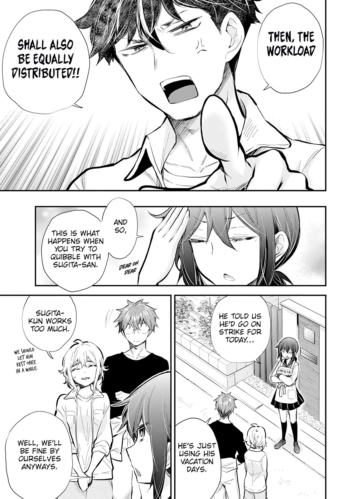 Henjo - Hen na Joshi Kousei Amaguri Senko chapter 116 page 4