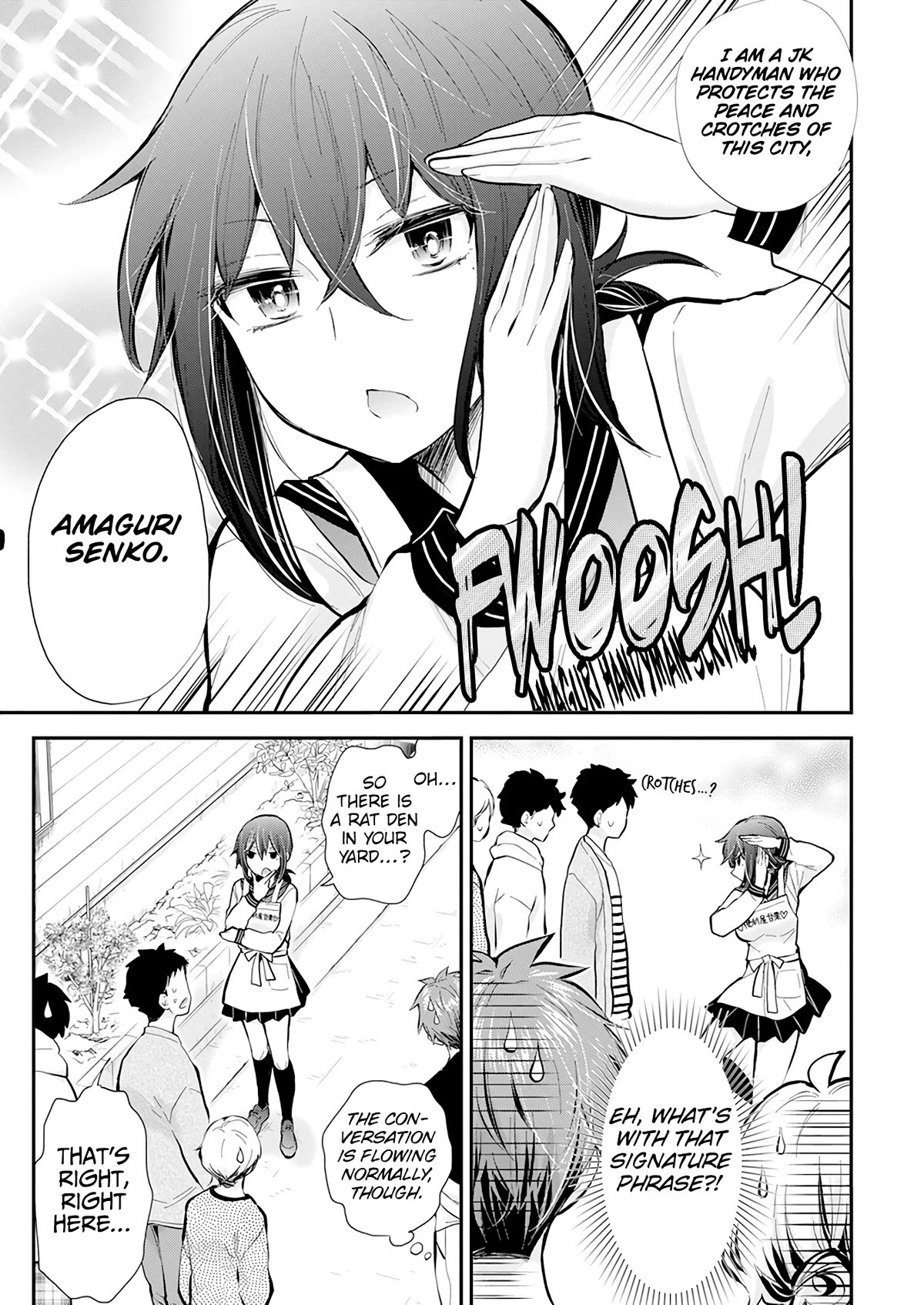 Henjo - Hen na Joshi Kousei Amaguri Senko chapter 116 page 6