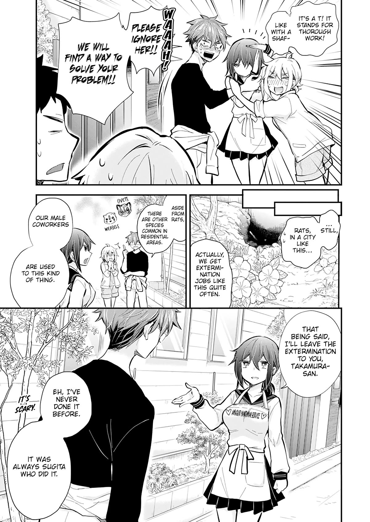 Henjo - Hen na Joshi Kousei Amaguri Senko chapter 116 page 8