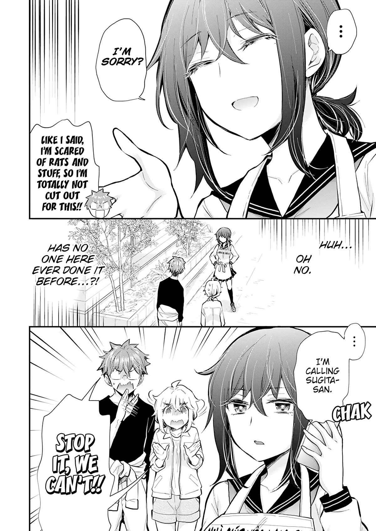 Henjo - Hen na Joshi Kousei Amaguri Senko chapter 116 page 9