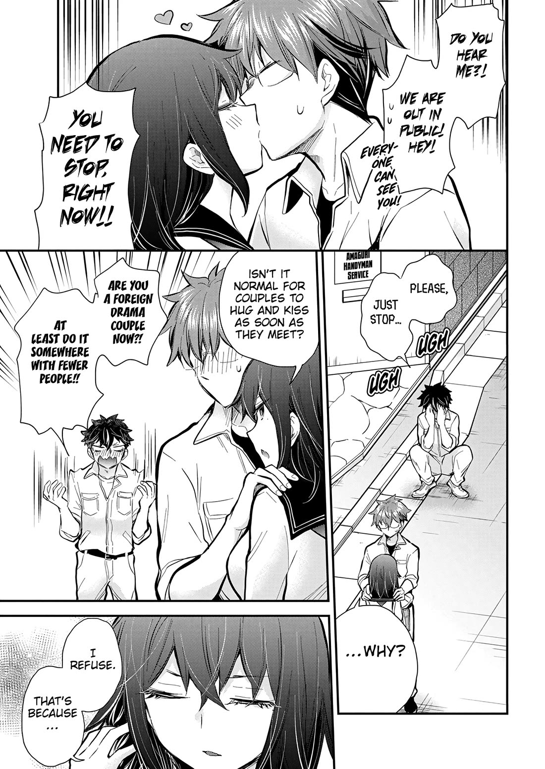 Henjo - Hen na Joshi Kousei Amaguri Senko chapter 119 page 6