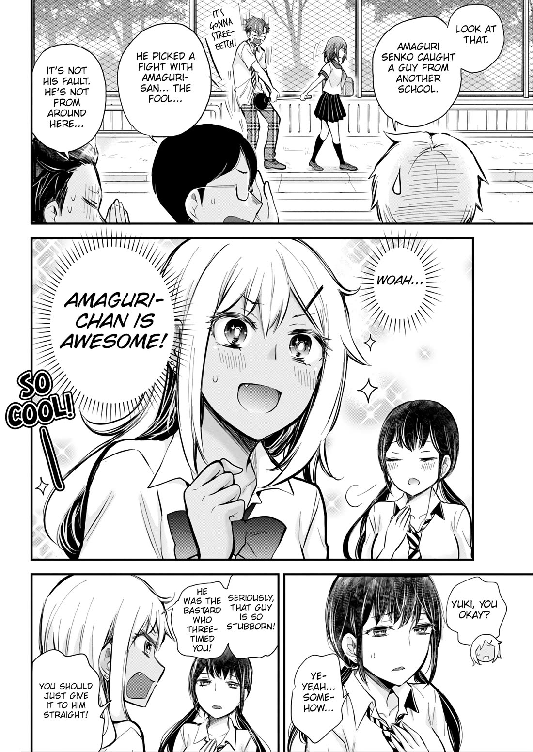 Henjo - Hen na Joshi Kousei Amaguri Senko chapter 123 page 12