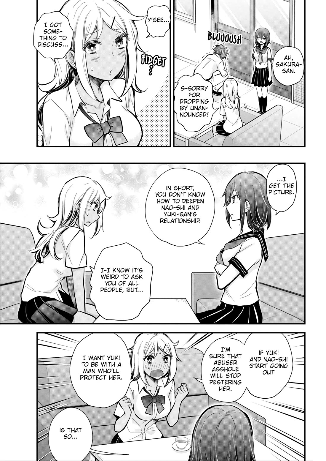 Henjo - Hen na Joshi Kousei Amaguri Senko chapter 123 page 17