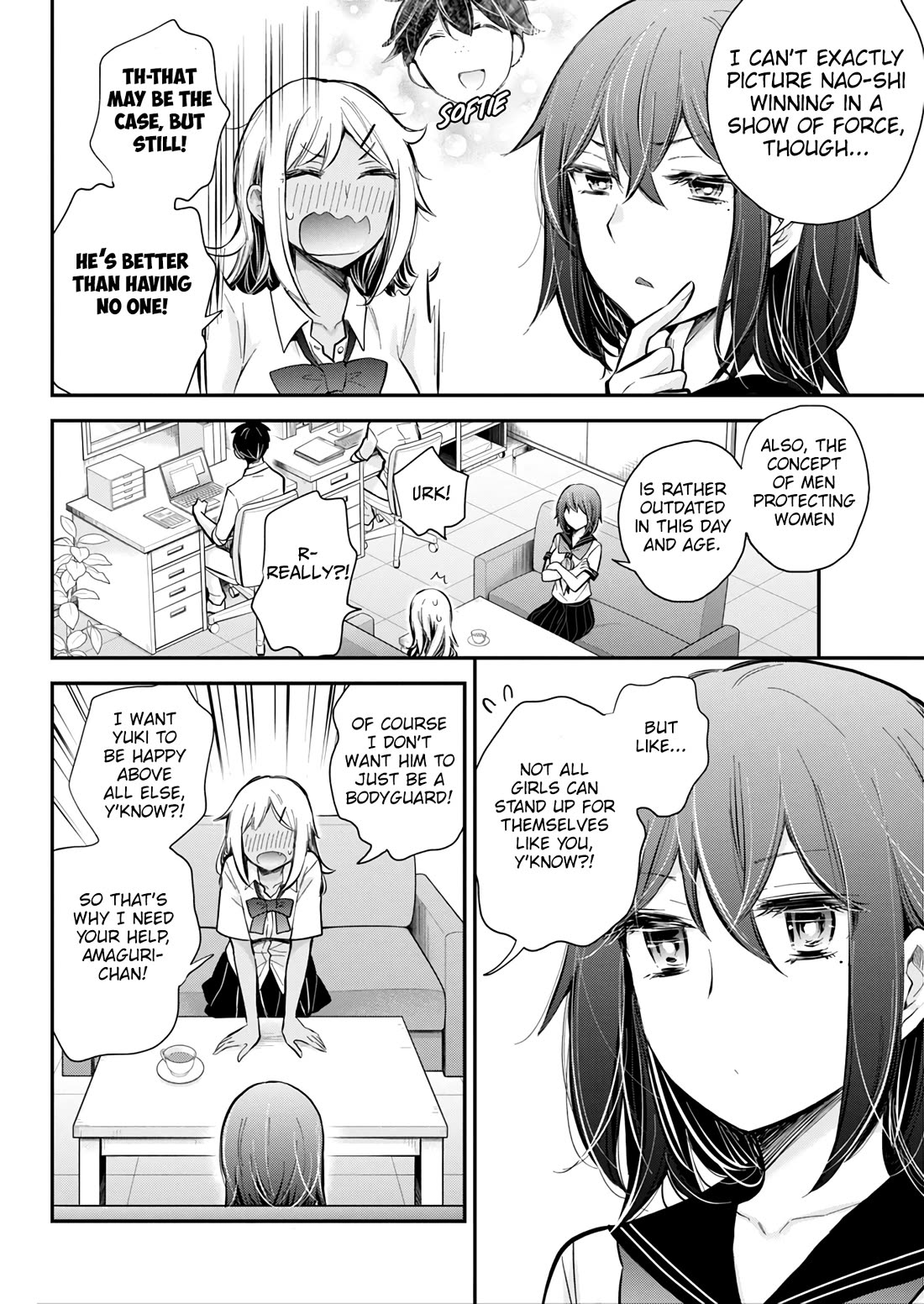 Henjo - Hen na Joshi Kousei Amaguri Senko chapter 123 page 18