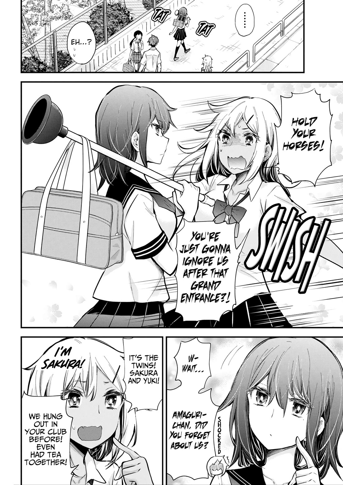 Henjo - Hen na Joshi Kousei Amaguri Senko chapter 123 page 6