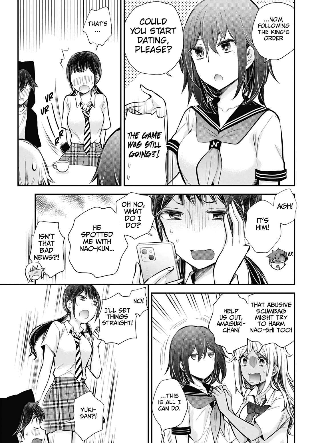 Henjo - Hen na Joshi Kousei Amaguri Senko chapter 124 page 12