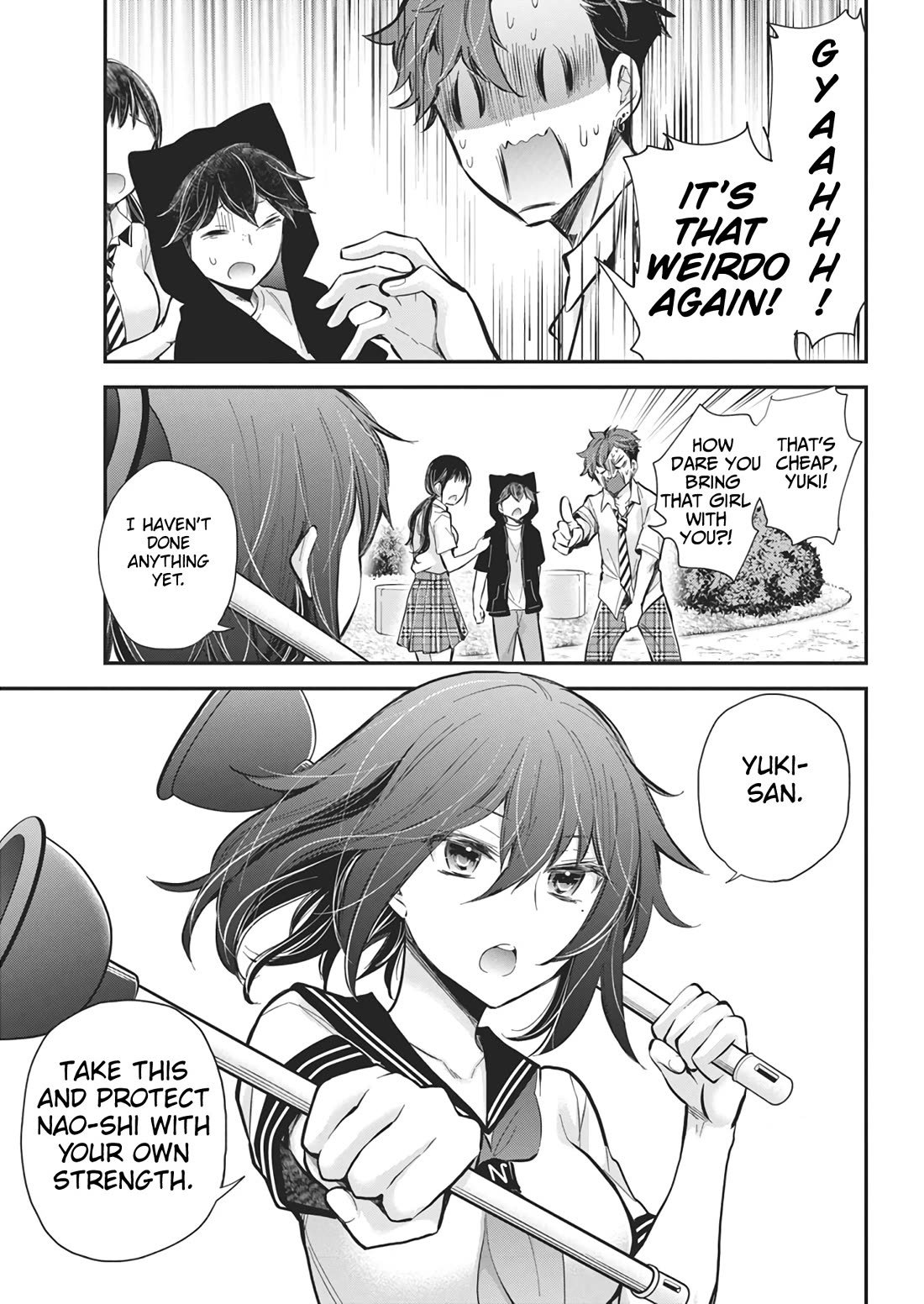Henjo - Hen na Joshi Kousei Amaguri Senko chapter 124 page 16