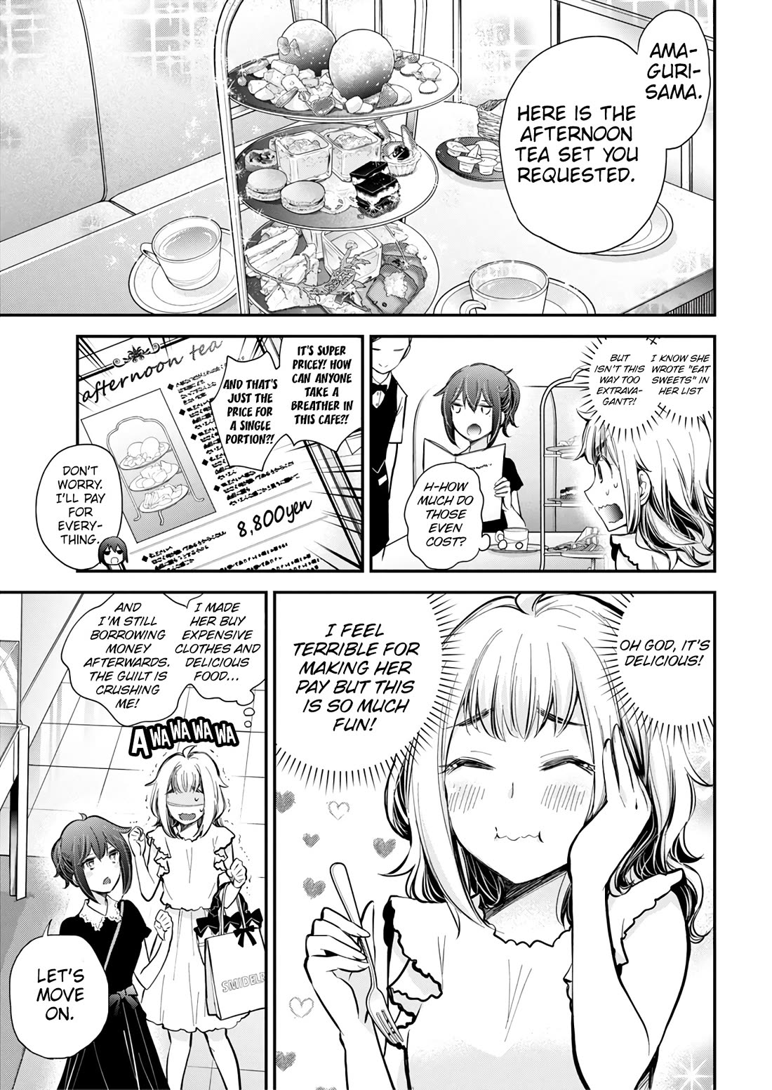Henjo - Hen na Joshi Kousei Amaguri Senko chapter 125 page 12