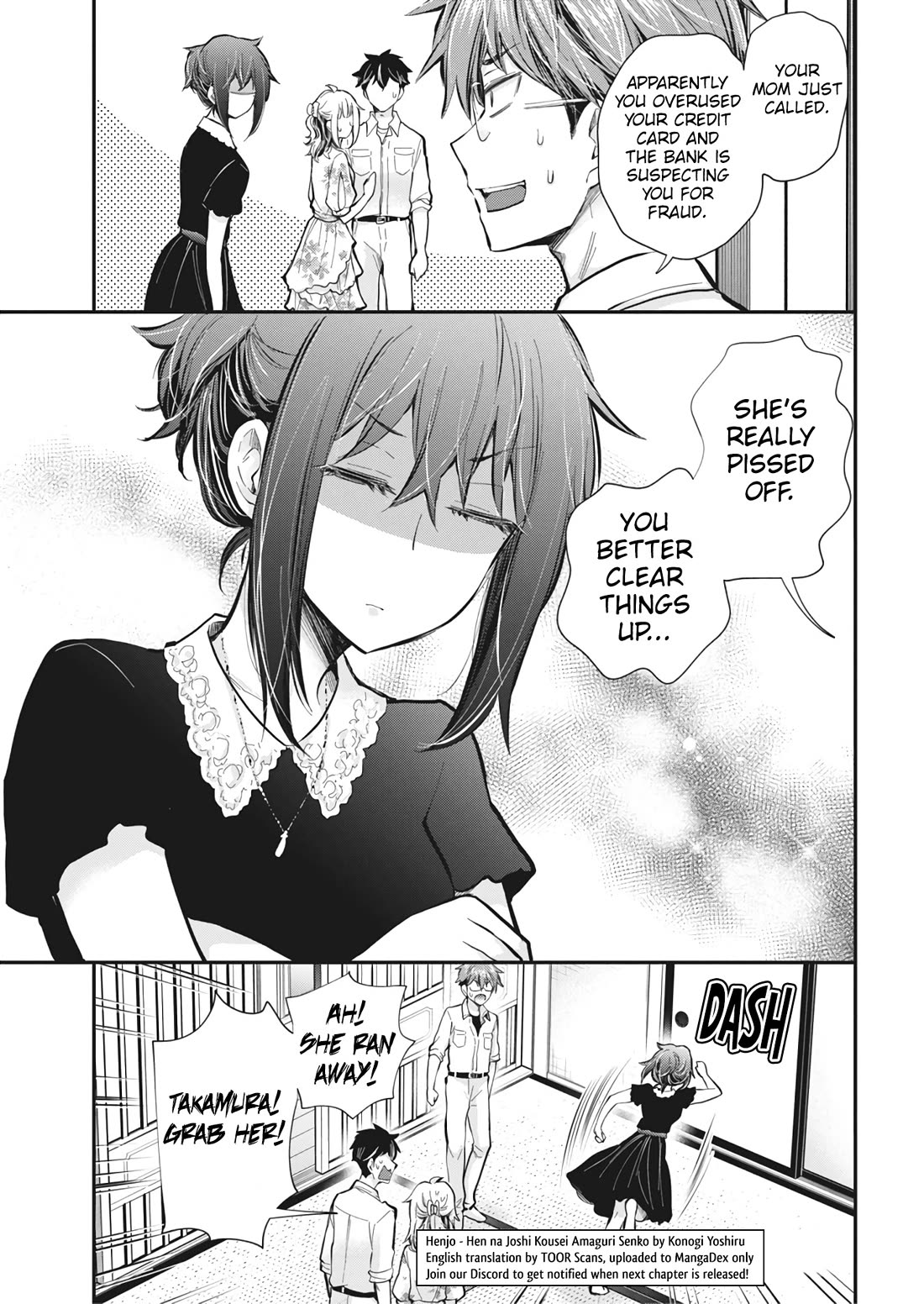 Henjo - Hen na Joshi Kousei Amaguri Senko chapter 125 page 20