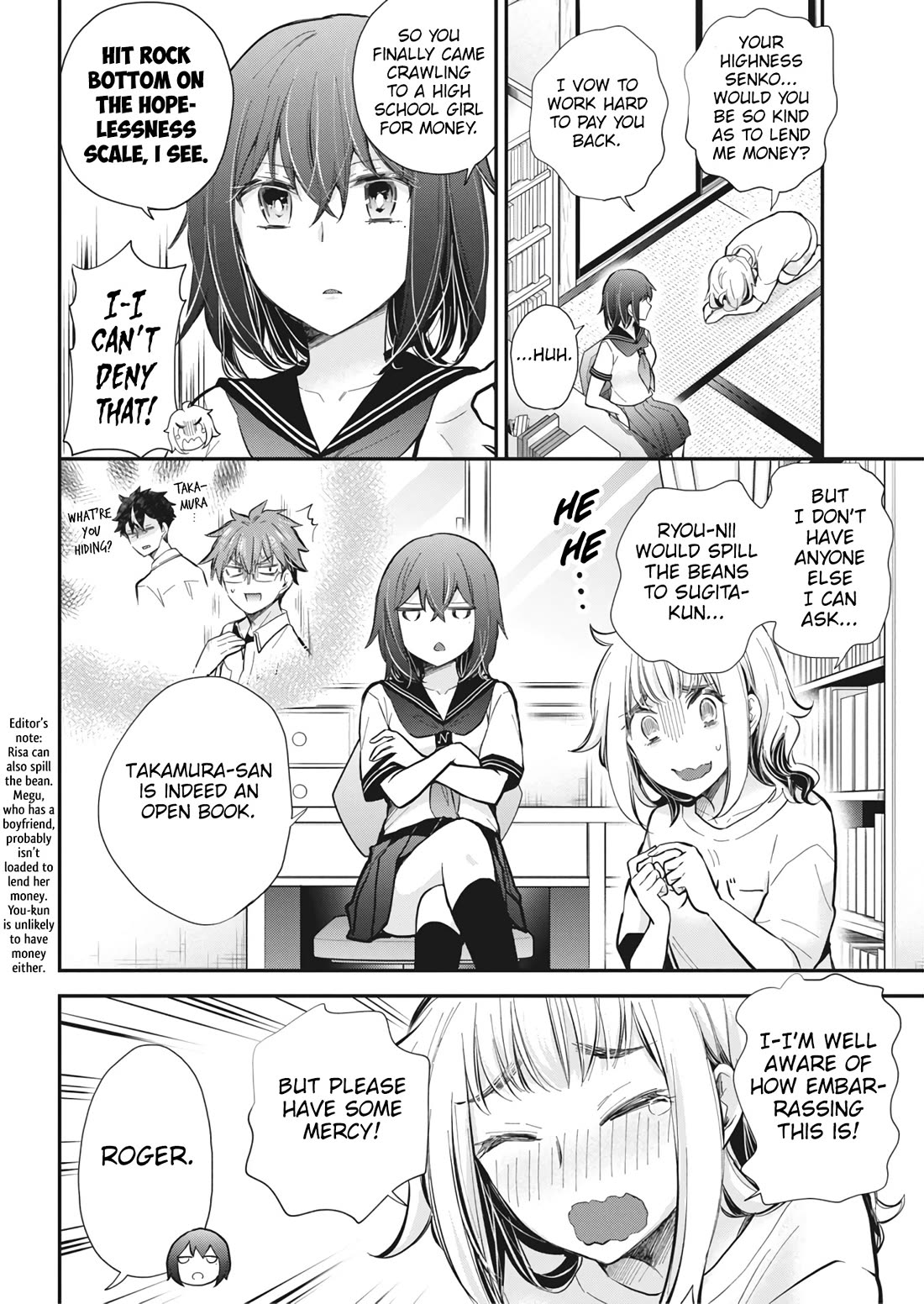 Henjo - Hen na Joshi Kousei Amaguri Senko chapter 125 page 5