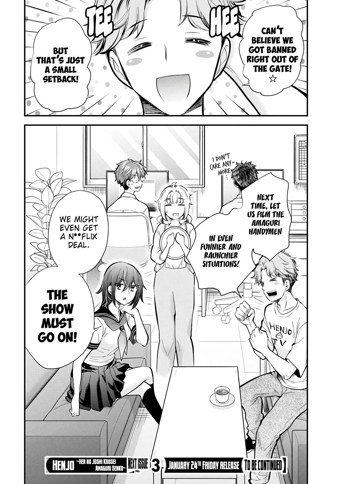 Henjo - Hen na Joshi Kousei Amaguri Senko chapter 129 page 22