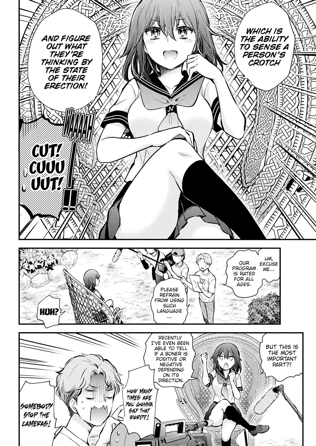 Henjo - Hen na Joshi Kousei Amaguri Senko chapter 129 page 4