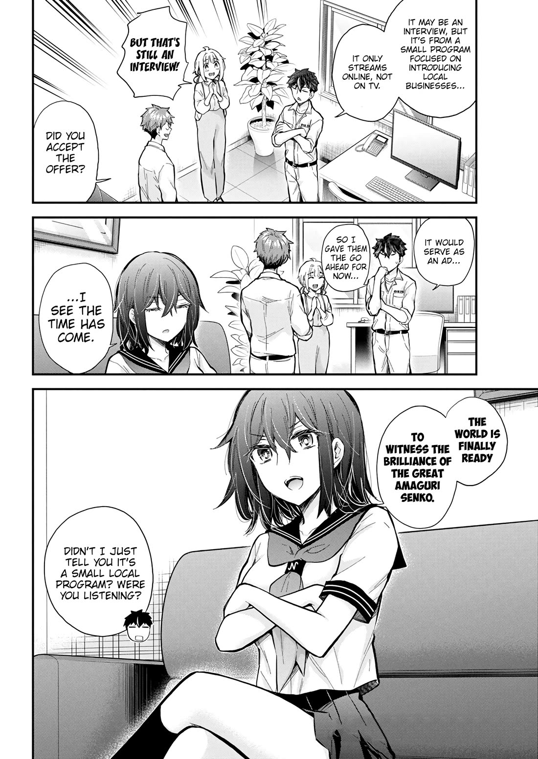 Henjo - Hen na Joshi Kousei Amaguri Senko chapter 129 page 6