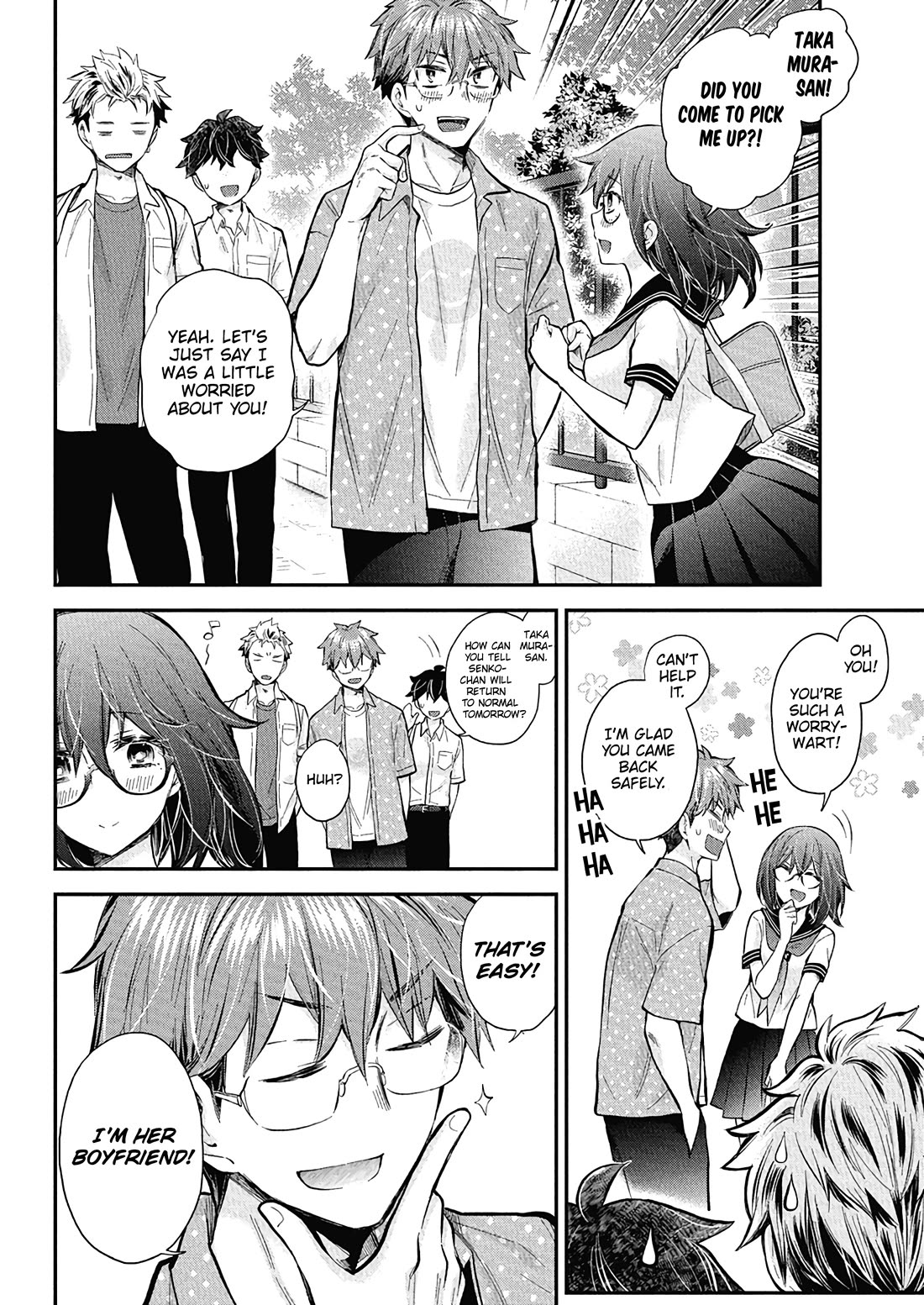 Henjo - Hen na Joshi Kousei Amaguri Senko chapter 132 page 19