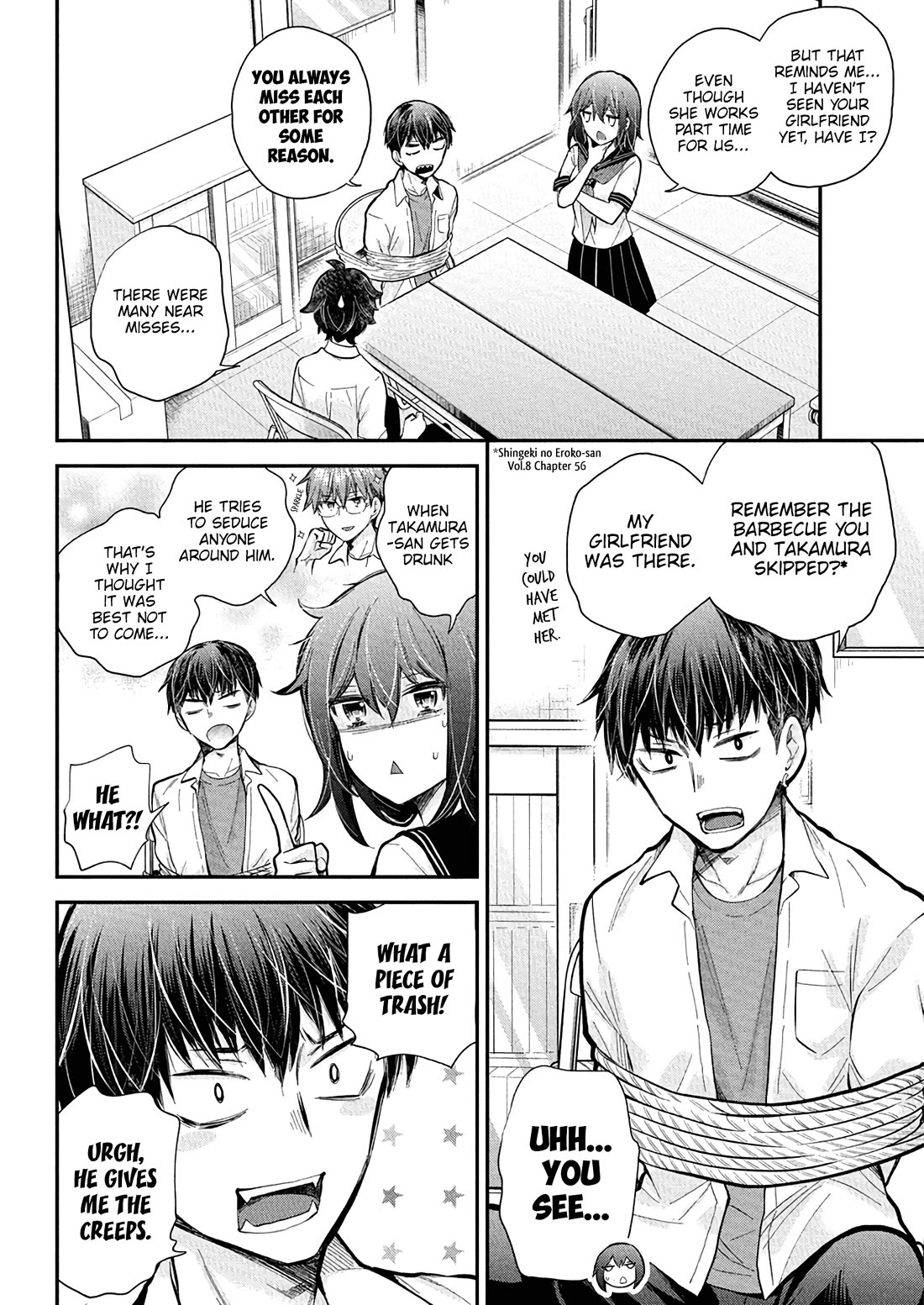 Henjo - Hen na Joshi Kousei Amaguri Senko chapter 133 page 12