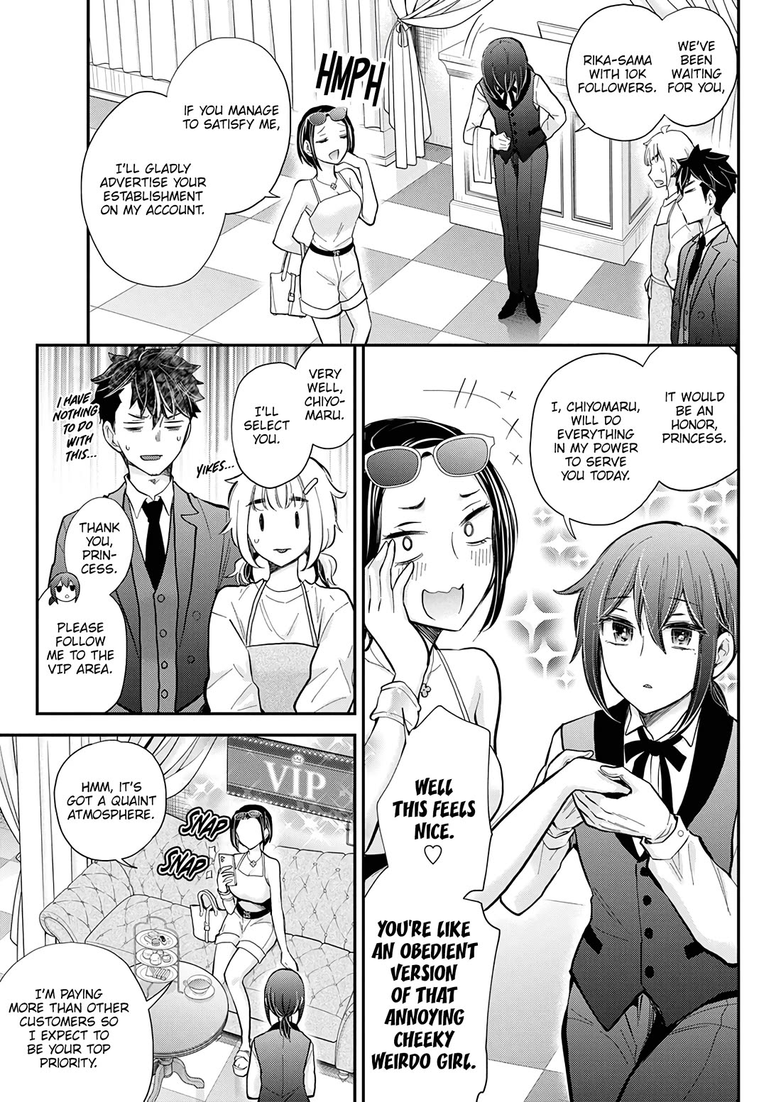 Henjo - Hen na Joshi Kousei Amaguri Senko chapter 136 page 12