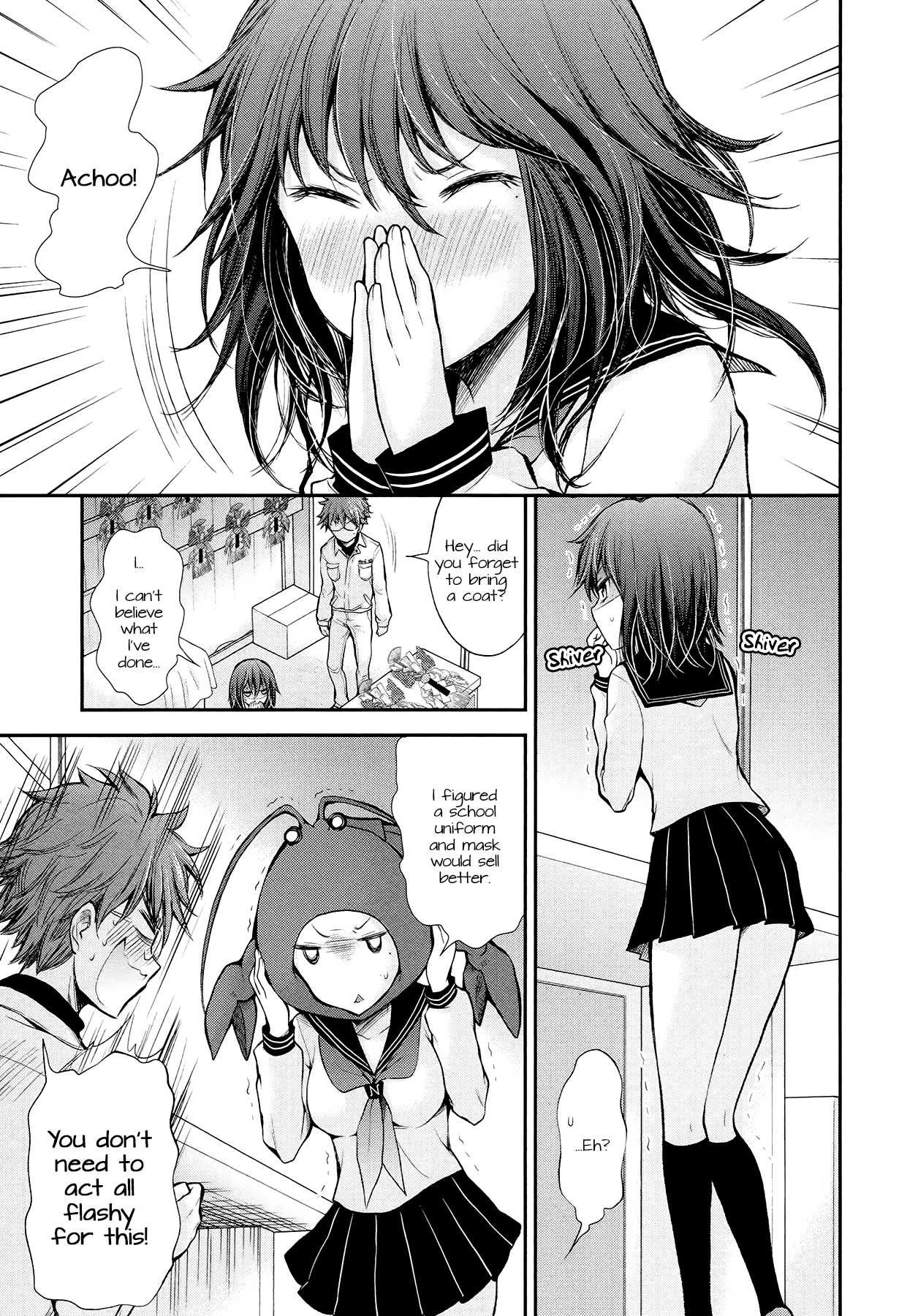 Henjo - Hen na Joshi Kousei Amaguri Senko chapter 23 page 9