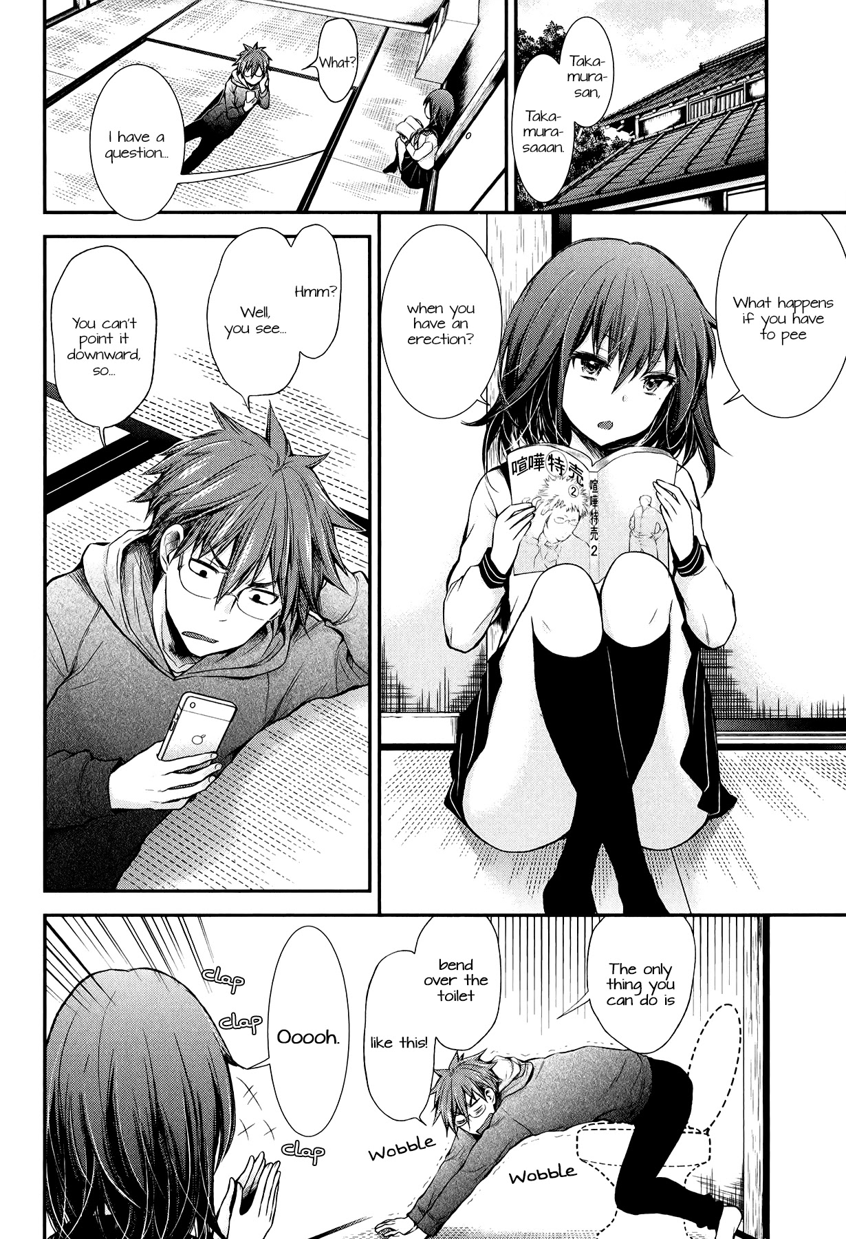 Henjo - Hen na Joshi Kousei Amaguri Senko chapter 29 page 2