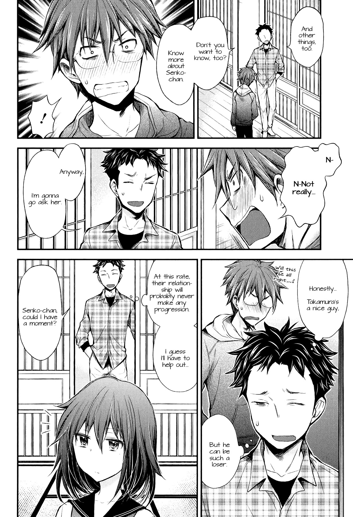 Henjo - Hen na Joshi Kousei Amaguri Senko chapter 29 page 6