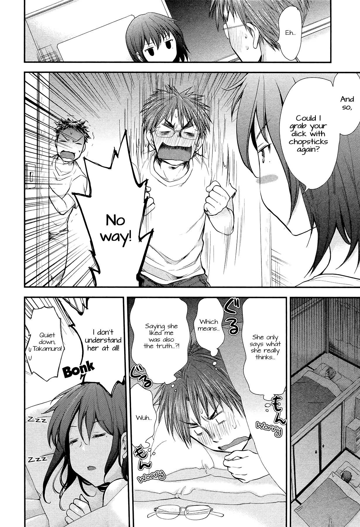 Henjo - Hen na Joshi Kousei Amaguri Senko chapter 3 page 22