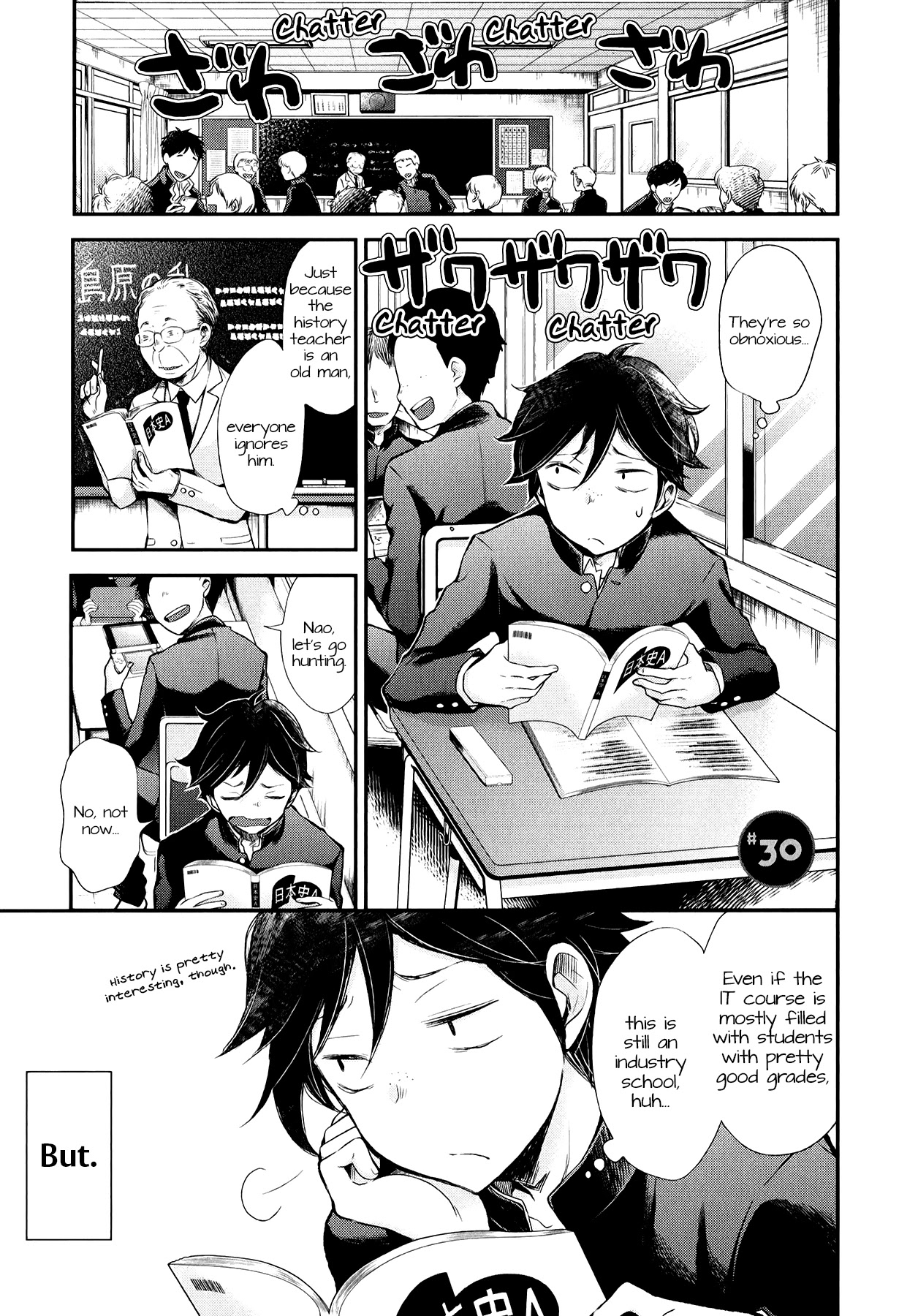 Henjo - Hen na Joshi Kousei Amaguri Senko chapter 30 page 1