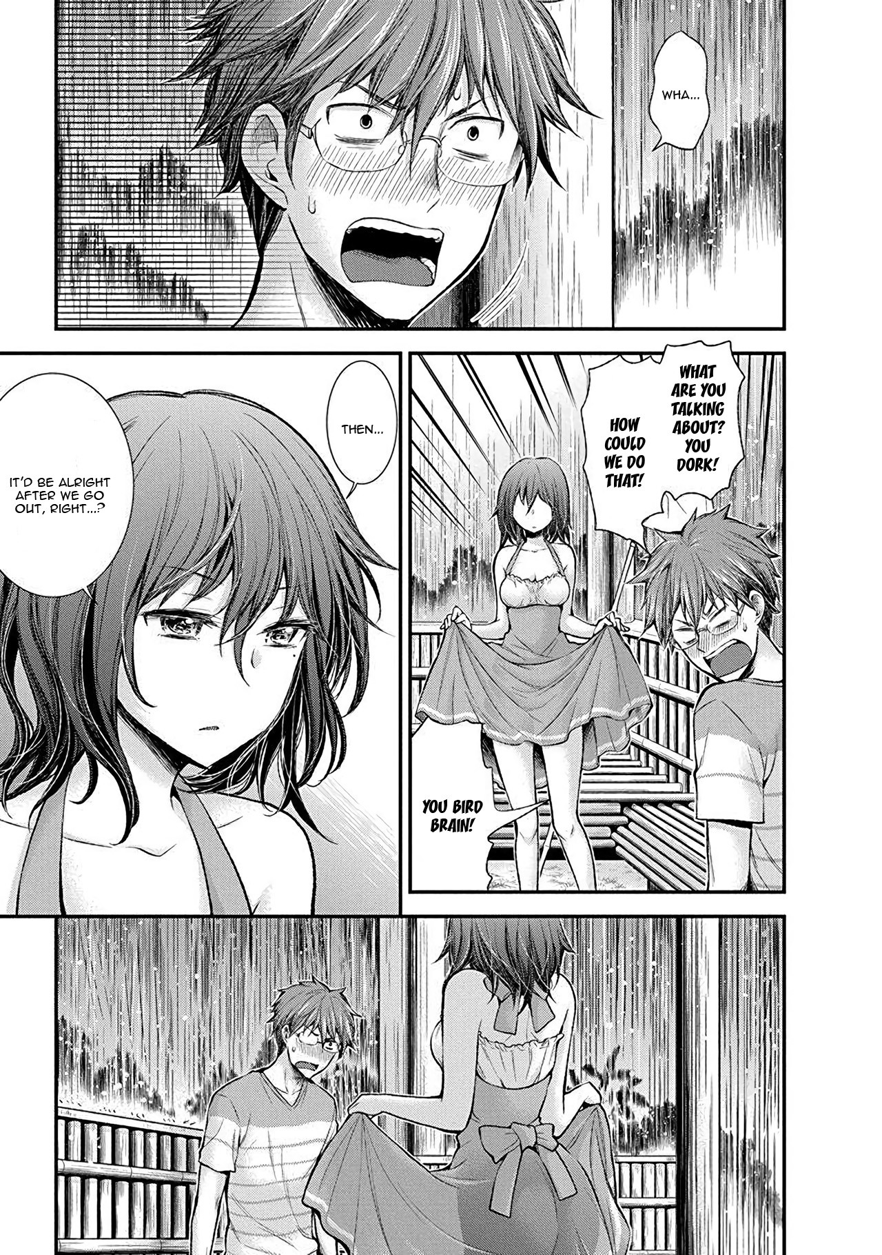Henjo - Hen na Joshi Kousei Amaguri Senko chapter 36 page 12