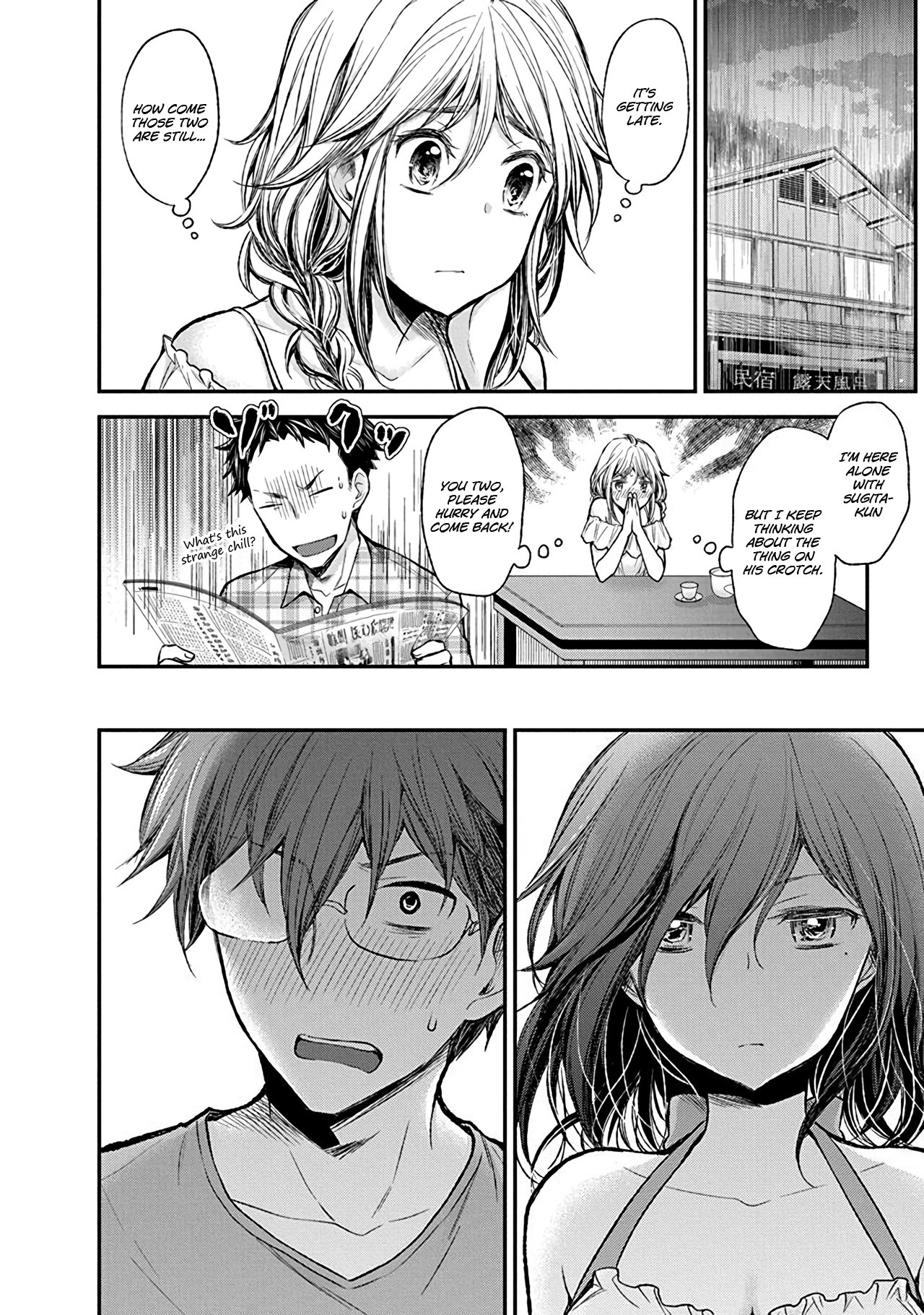 Henjo - Hen na Joshi Kousei Amaguri Senko chapter 36 page 13