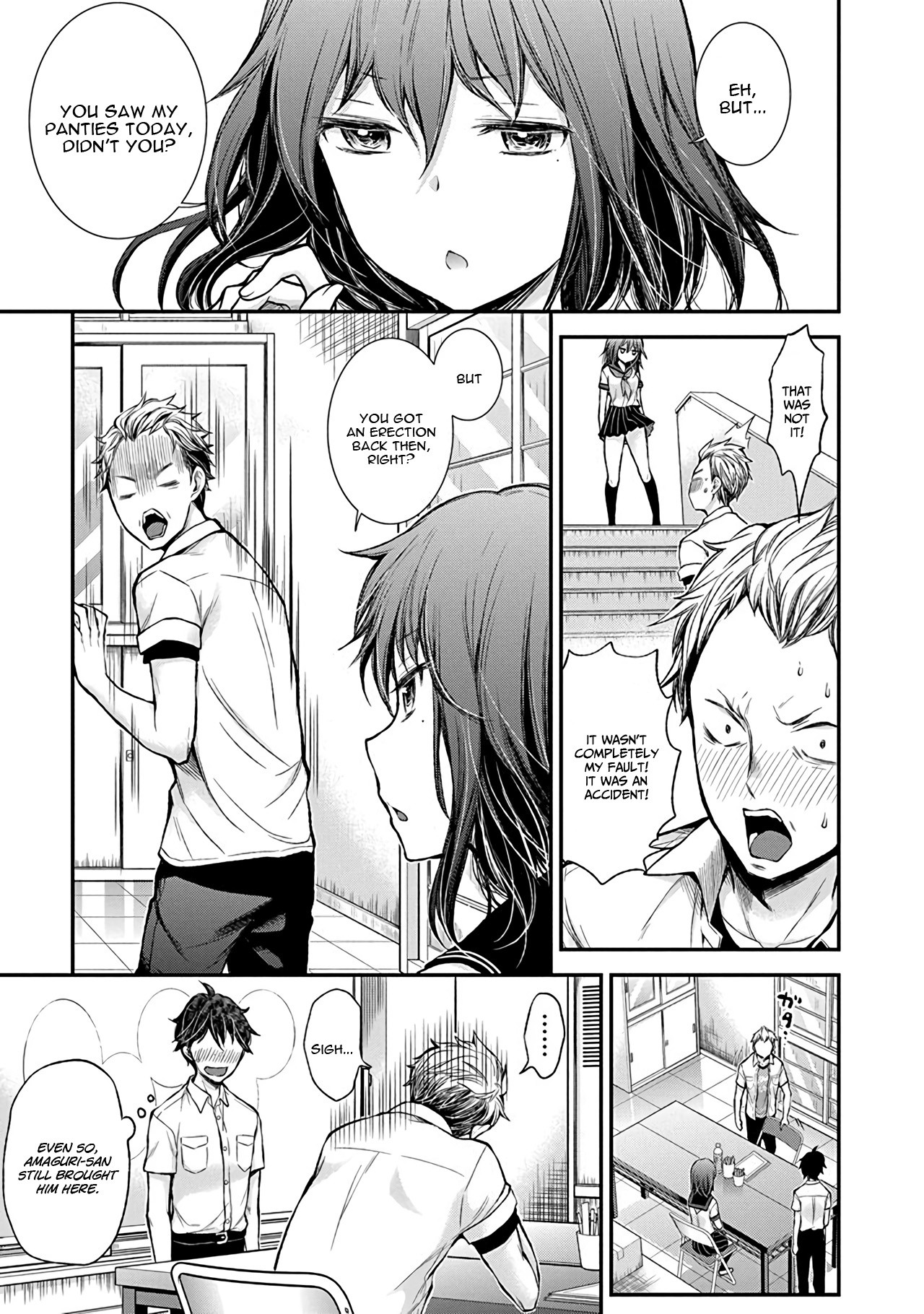 Henjo - Hen na Joshi Kousei Amaguri Senko chapter 37 page 5