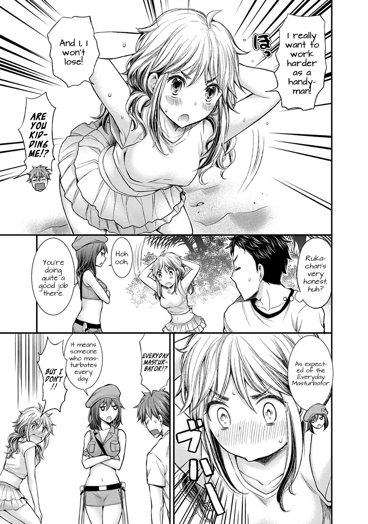 Henjo - Hen na Joshi Kousei Amaguri Senko chapter 43 page 8