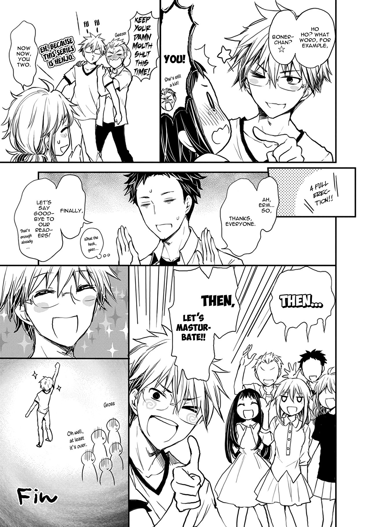 Henjo - Hen na Joshi Kousei Amaguri Senko chapter 45 page 25