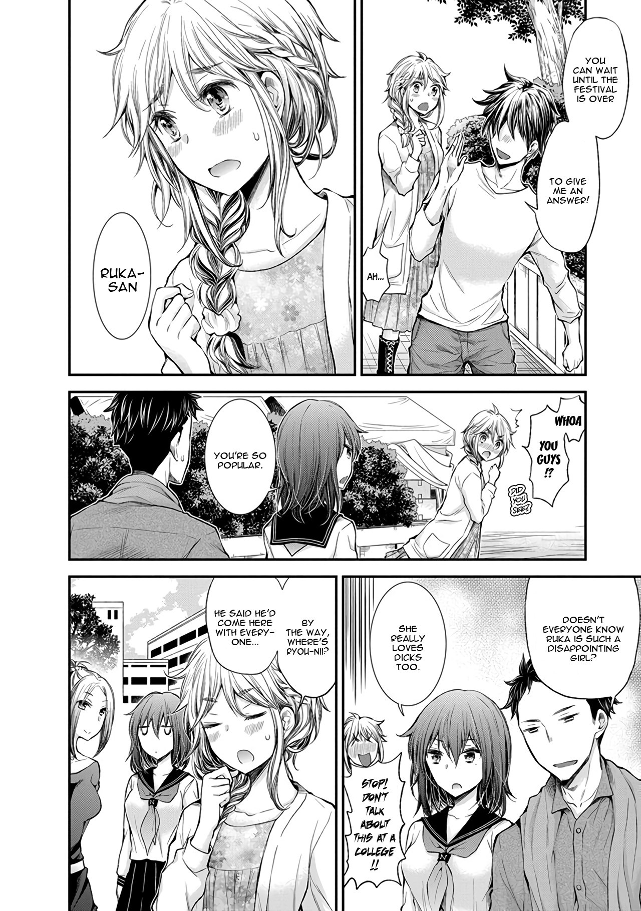 Henjo - Hen na Joshi Kousei Amaguri Senko chapter 45 page 6