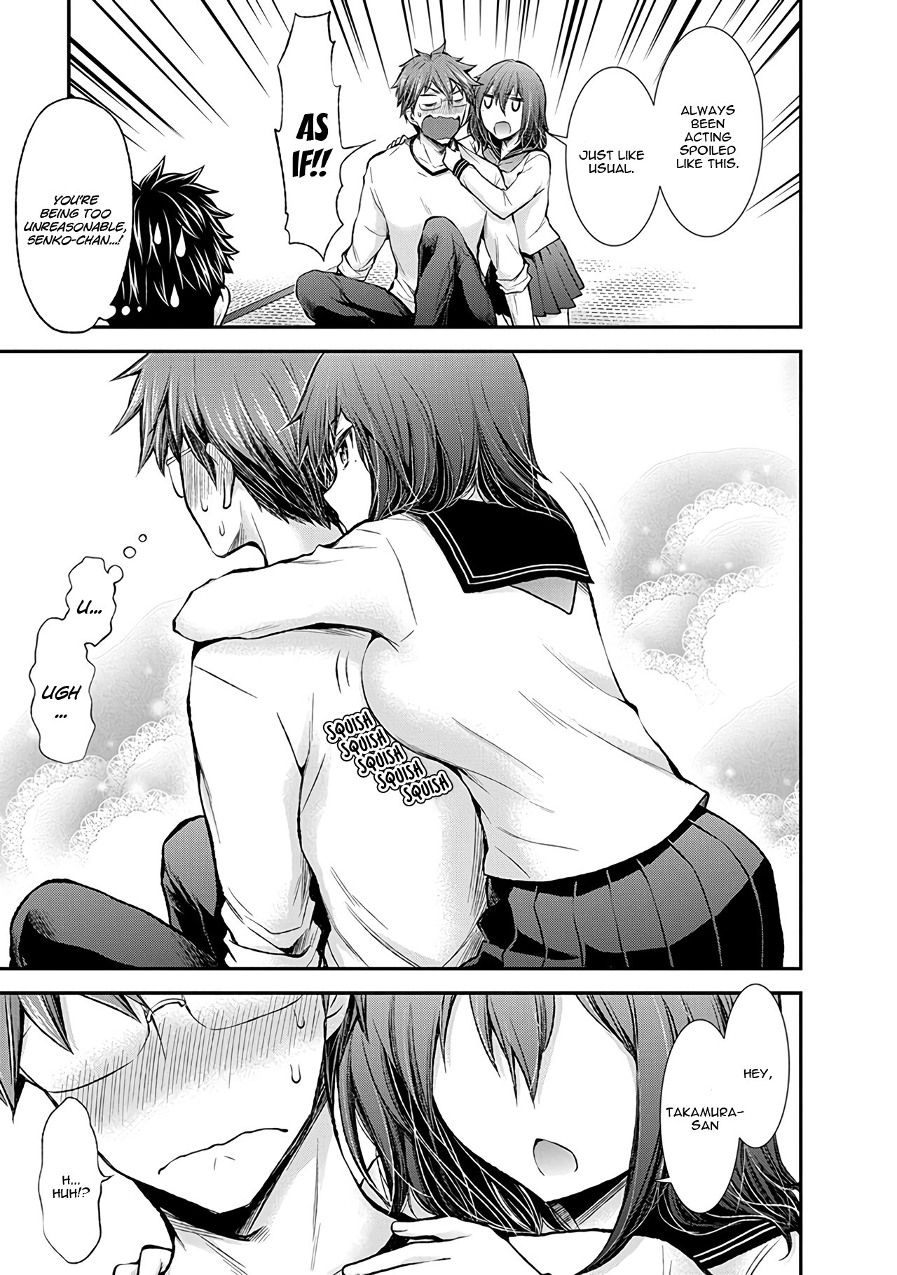 Henjo - Hen na Joshi Kousei Amaguri Senko chapter 46 page 12