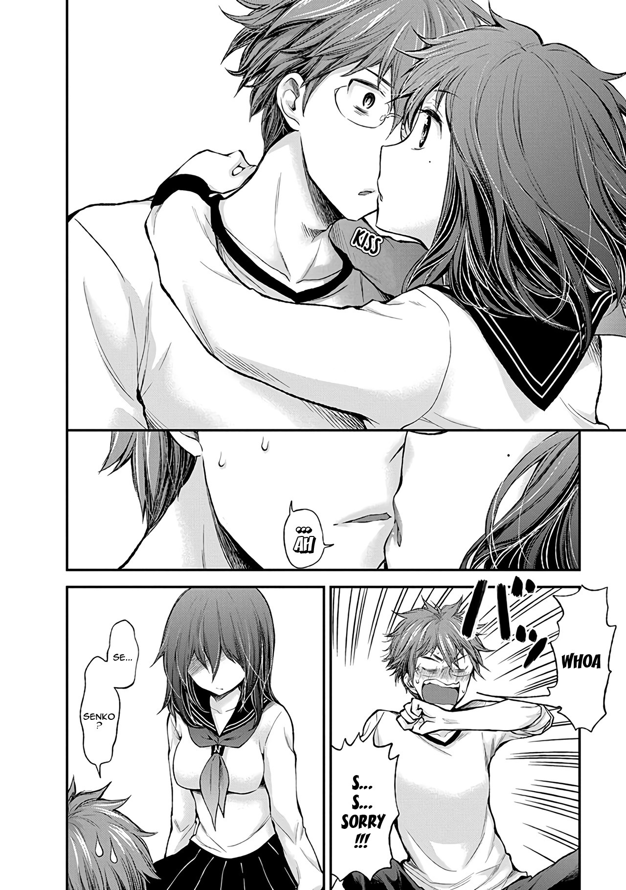 Henjo - Hen na Joshi Kousei Amaguri Senko chapter 46 page 19