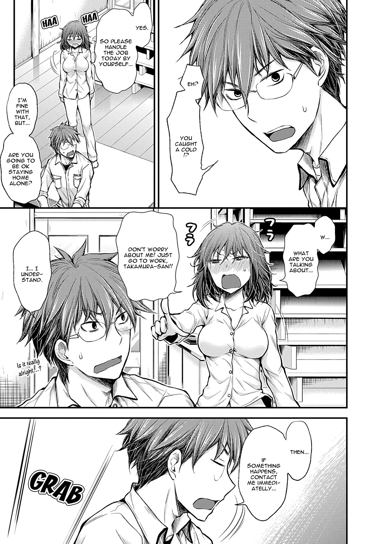 Henjo - Hen na Joshi Kousei Amaguri Senko chapter 52 page 4