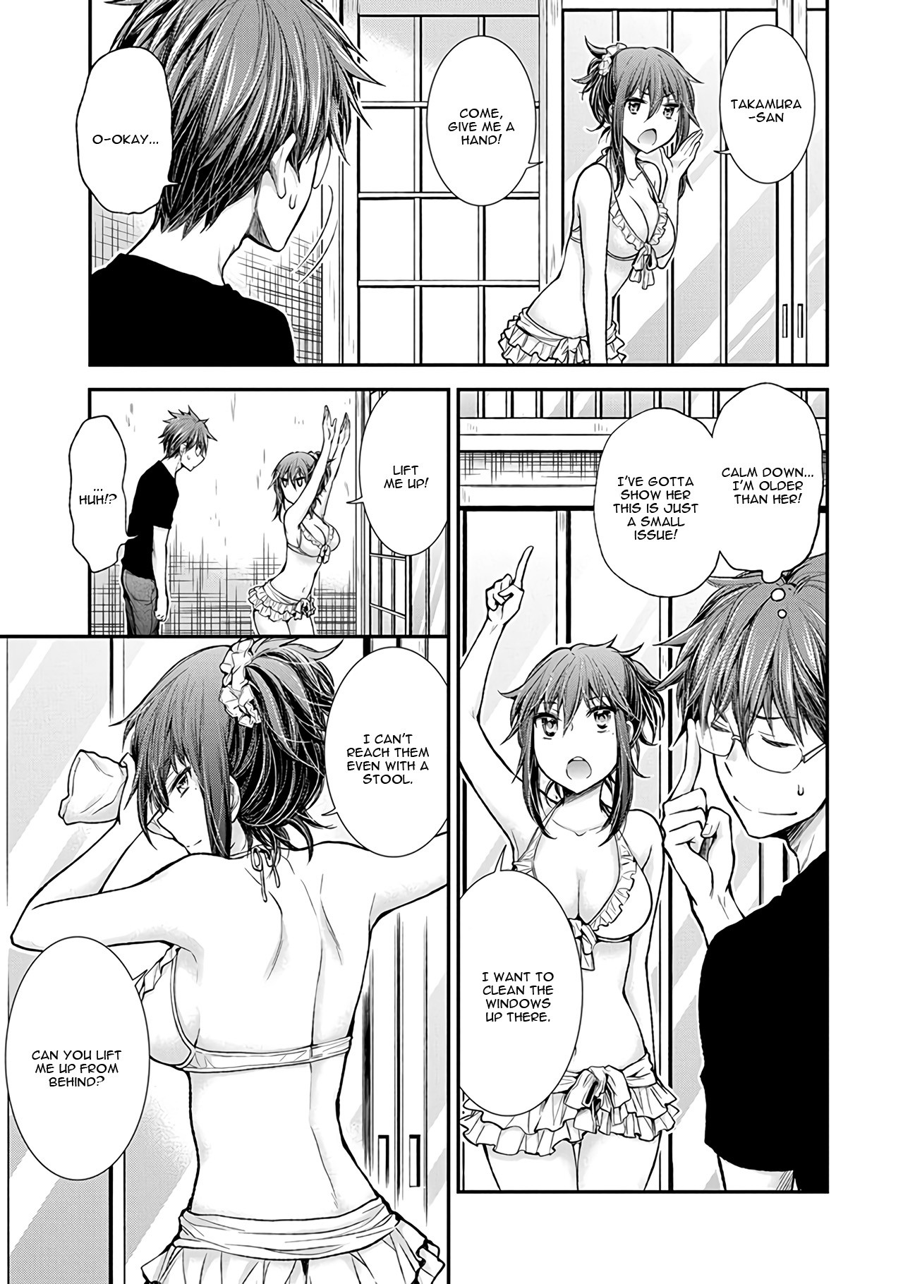 Henjo - Hen na Joshi Kousei Amaguri Senko chapter 55 page 12