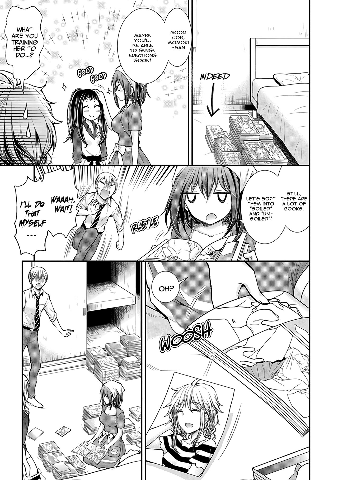 Henjo - Hen na Joshi Kousei Amaguri Senko chapter 58 page 14