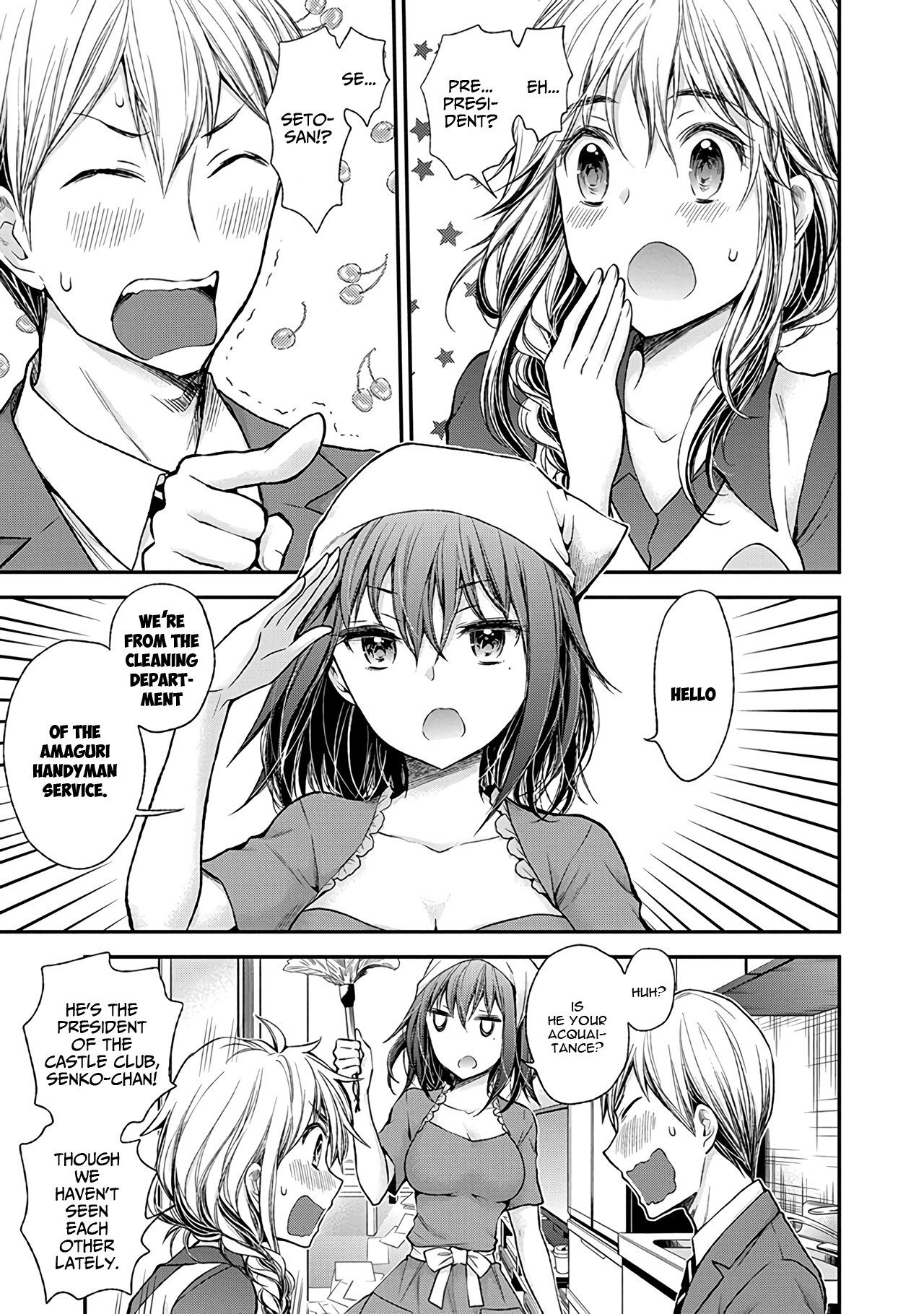 Henjo - Hen na Joshi Kousei Amaguri Senko chapter 58 page 4