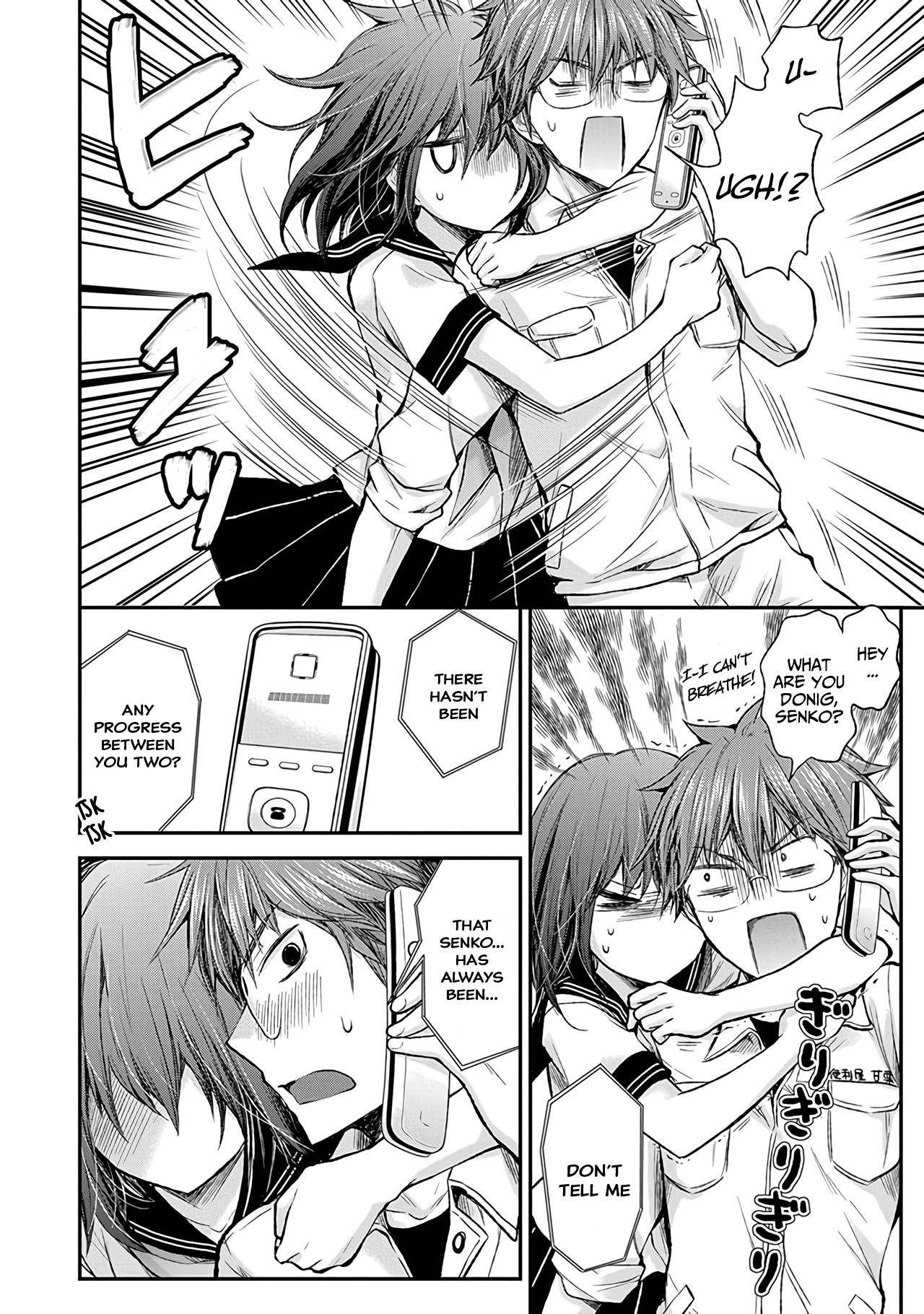 Henjo - Hen na Joshi Kousei Amaguri Senko chapter 65 page 15