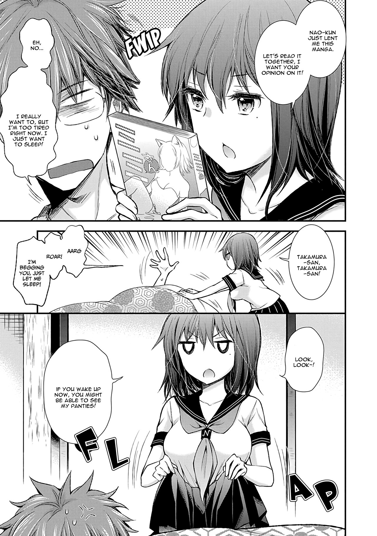 Henjo - Hen na Joshi Kousei Amaguri Senko chapter 65 page 4