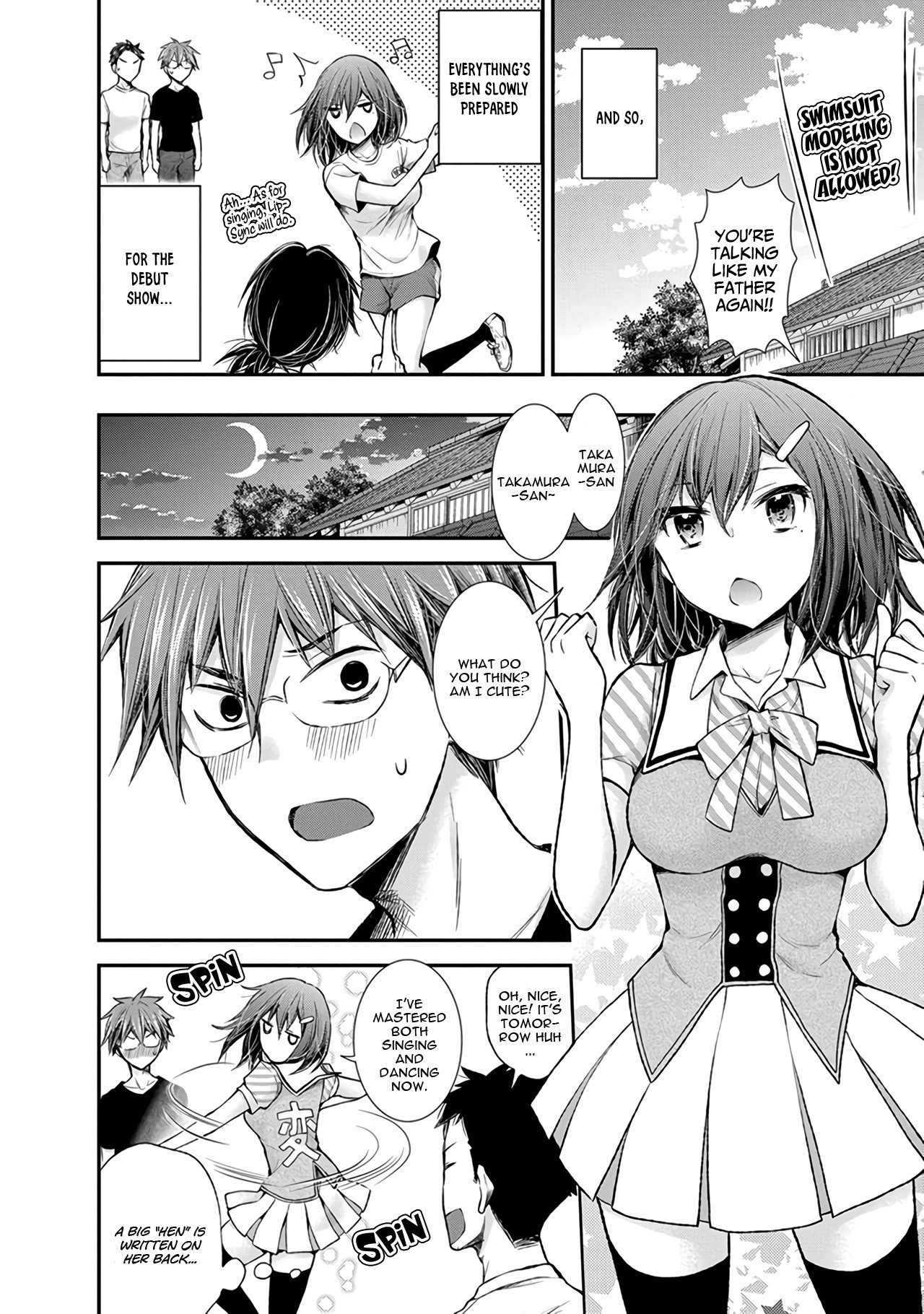 Henjo - Hen na Joshi Kousei Amaguri Senko chapter 68 page 13